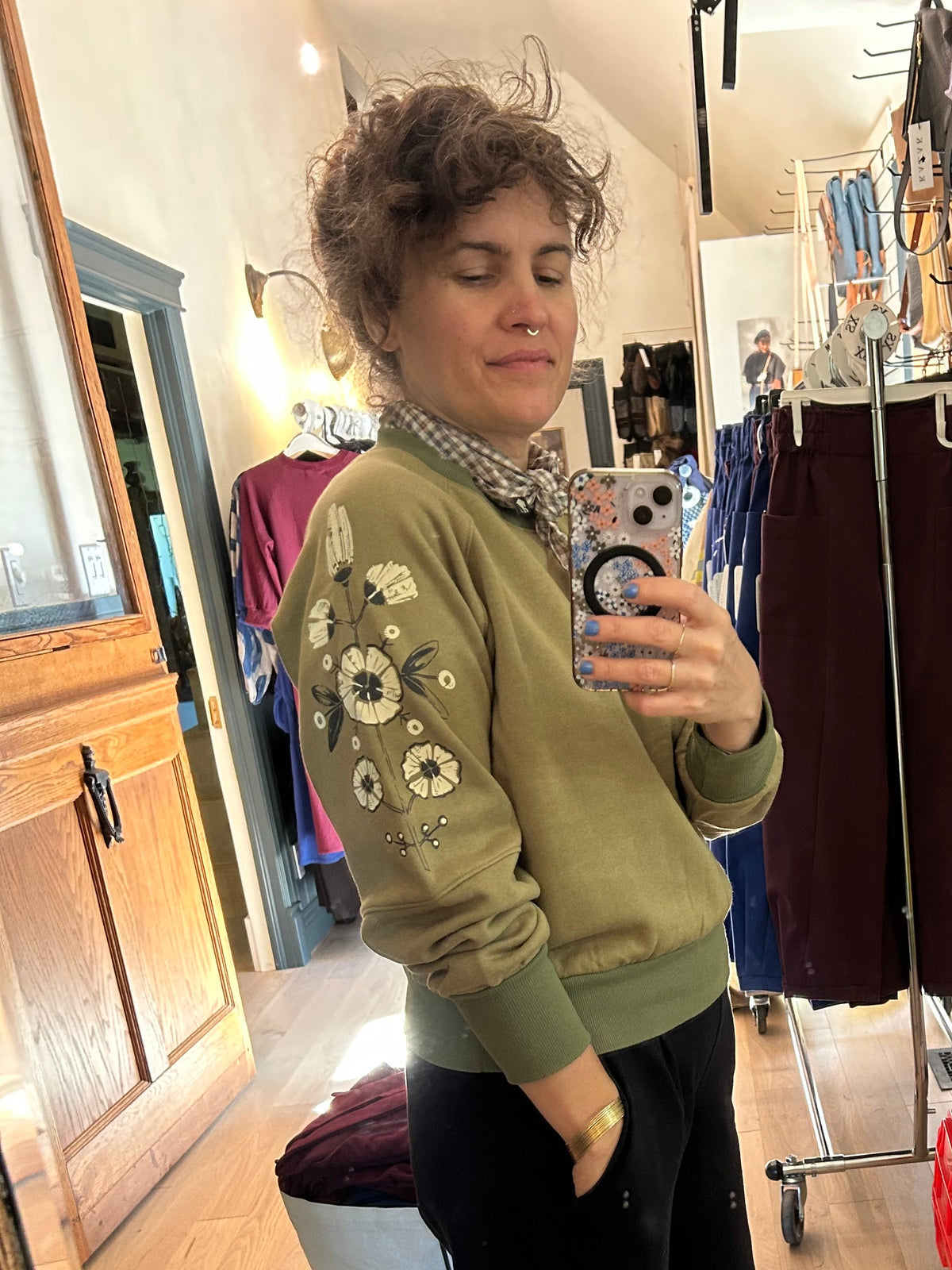 Crewneck Acacia - Goémon / Fleurs Folkloriques