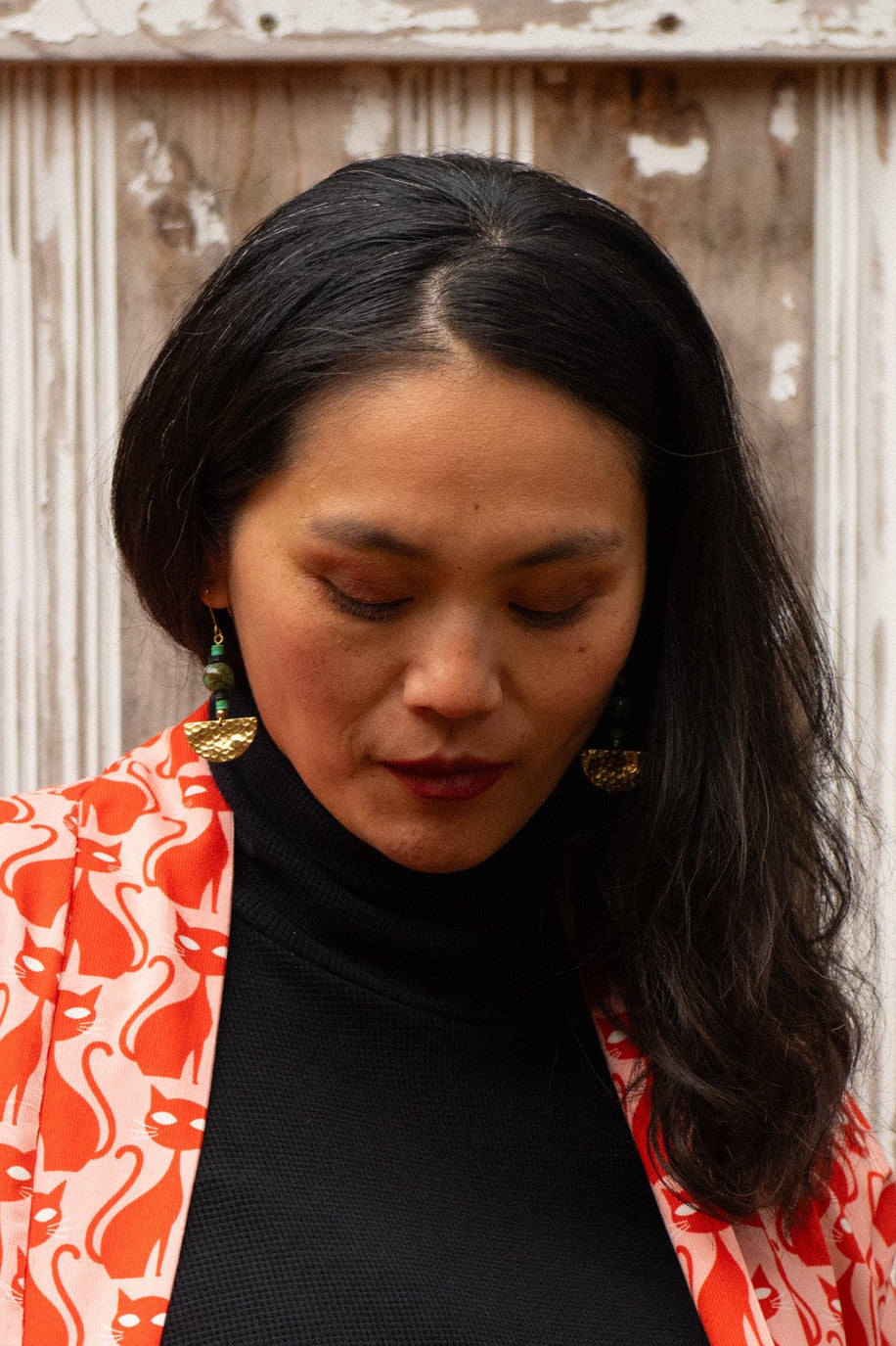 Boucles d'oreilles Luna