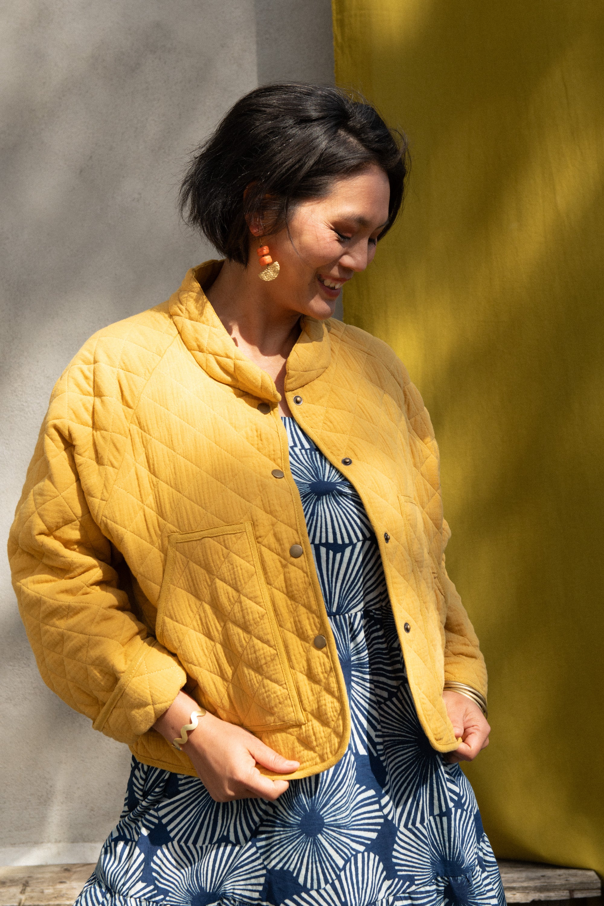 Veste Artemisia Moutarde