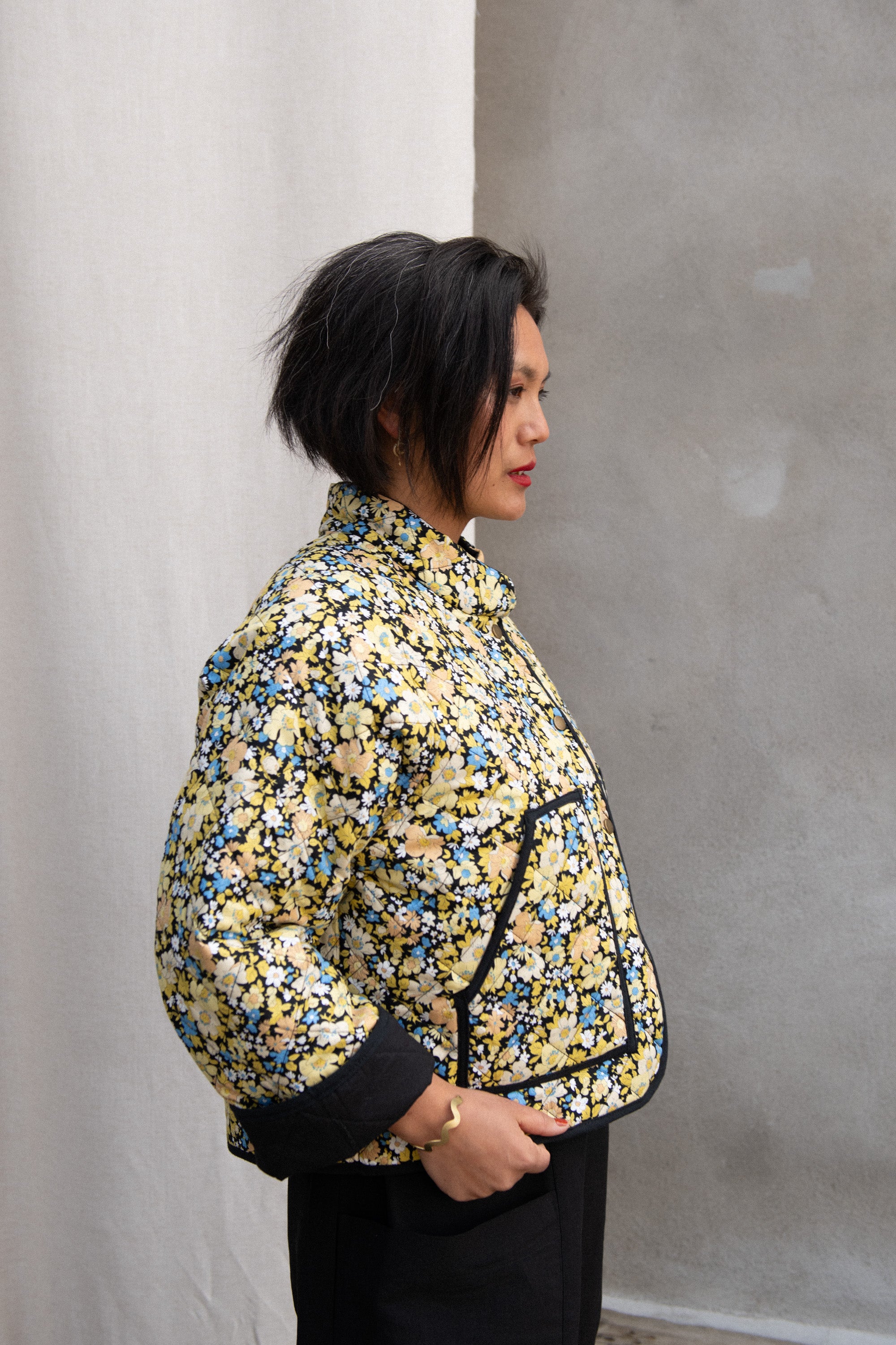 Veste Artemisia Fleurs jaunes