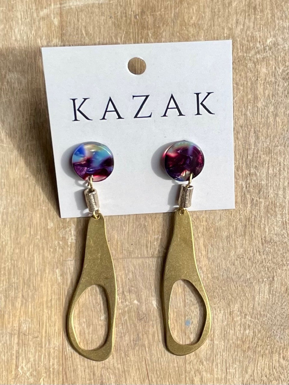 Boucles d'oreilles Aurore boréale - Couleurs variées-