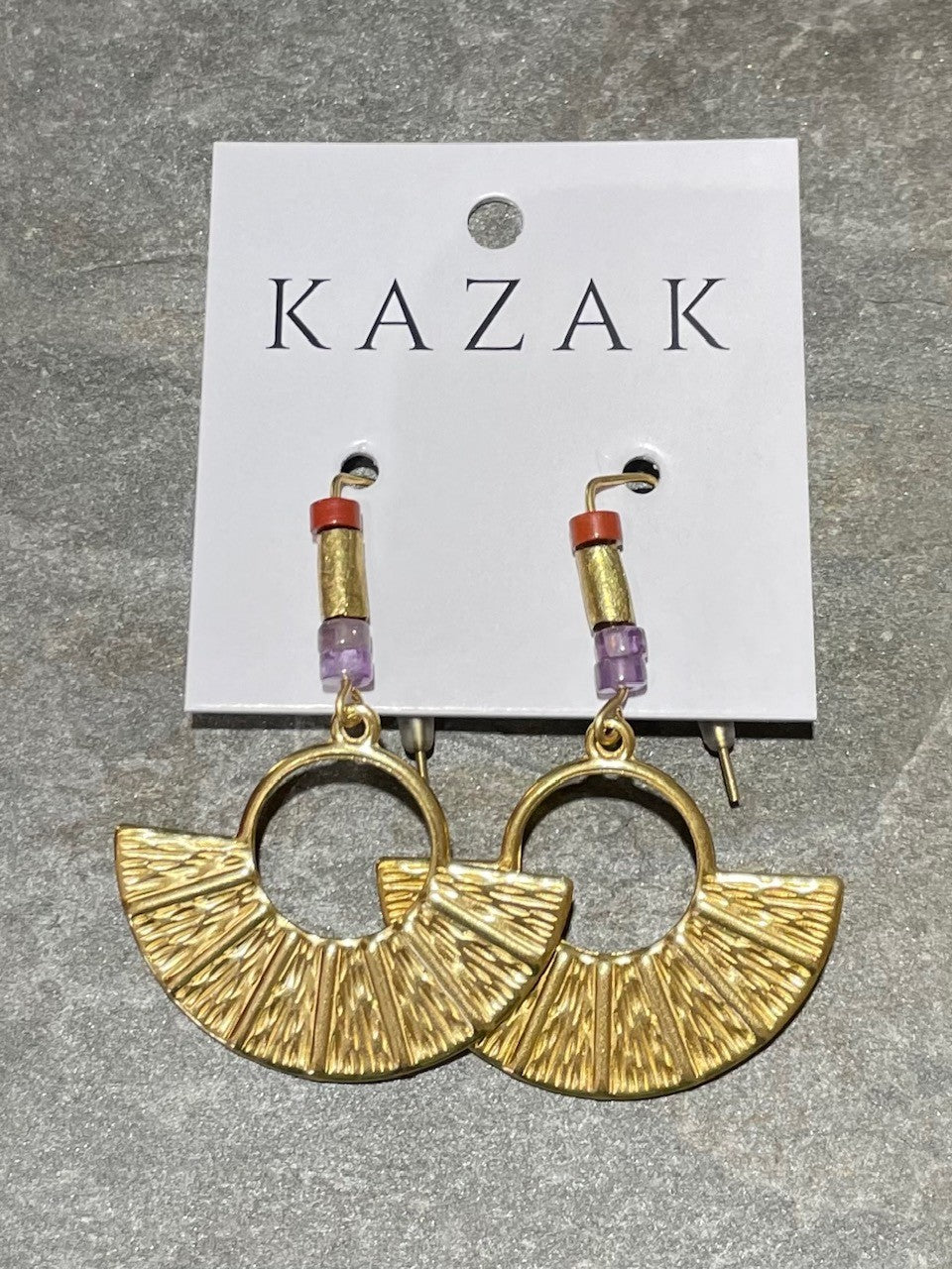 Boucles d'oreilles Avril - Couleurs variées -