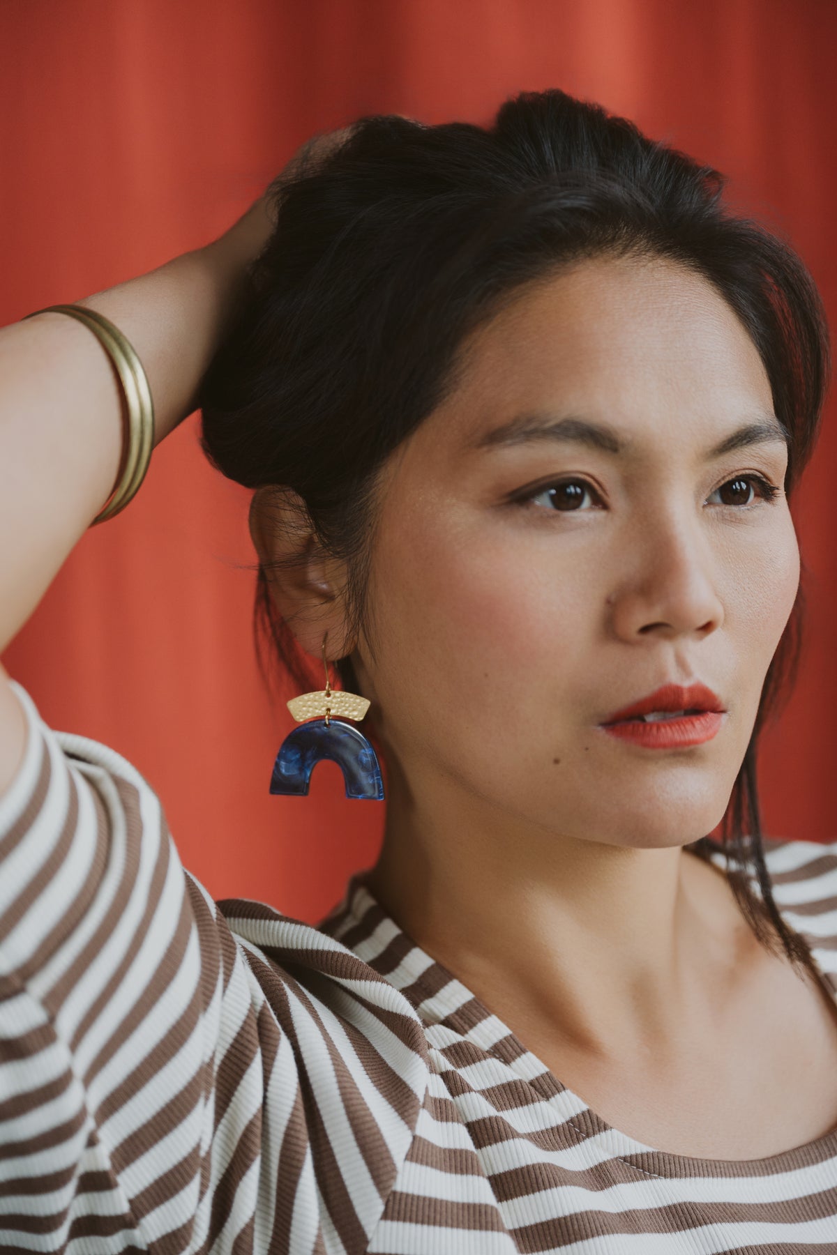 Boucles d'oreilles Blue Velvet - Kazak -