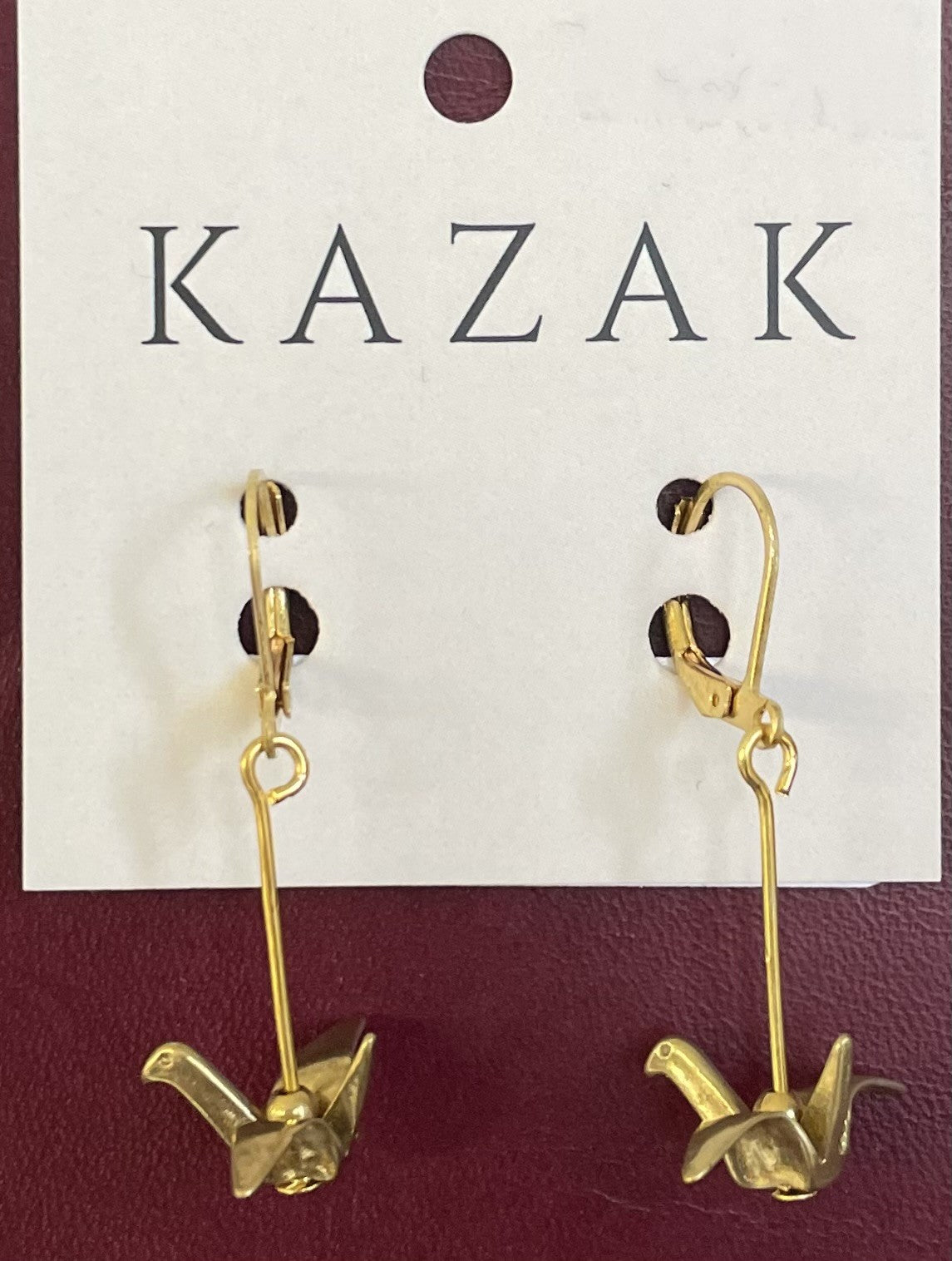 Boucles d'oreilles Grue - KAZAK
