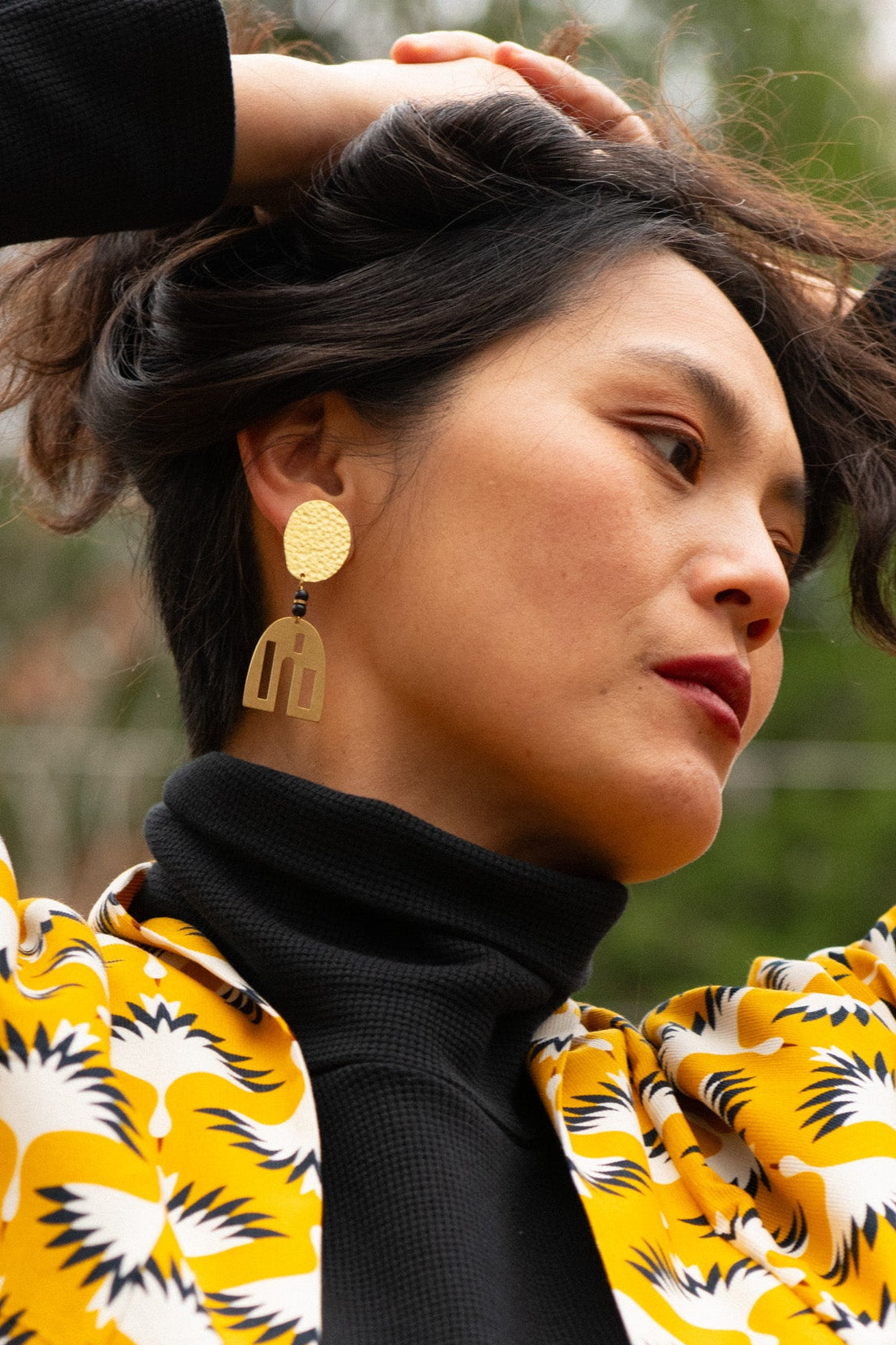 Boucle d'oreille Mallawi Couleurs Variées