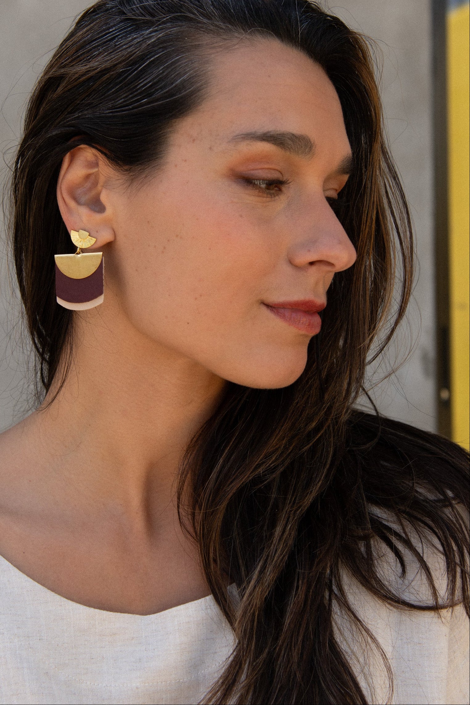 Boucles d'oreilles Scaffa couleurs variées