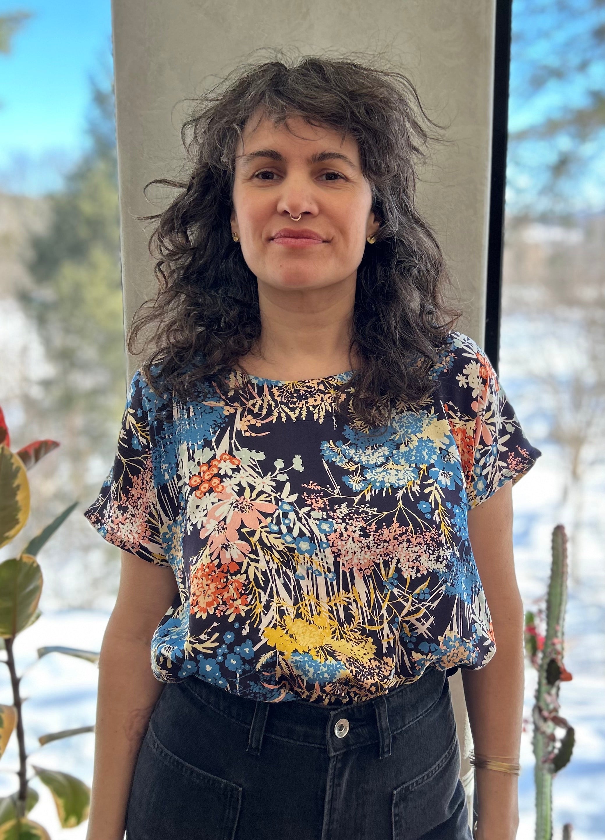 Top Boronia - Prairie - 100 % Viscose Certifié Oeko-tex