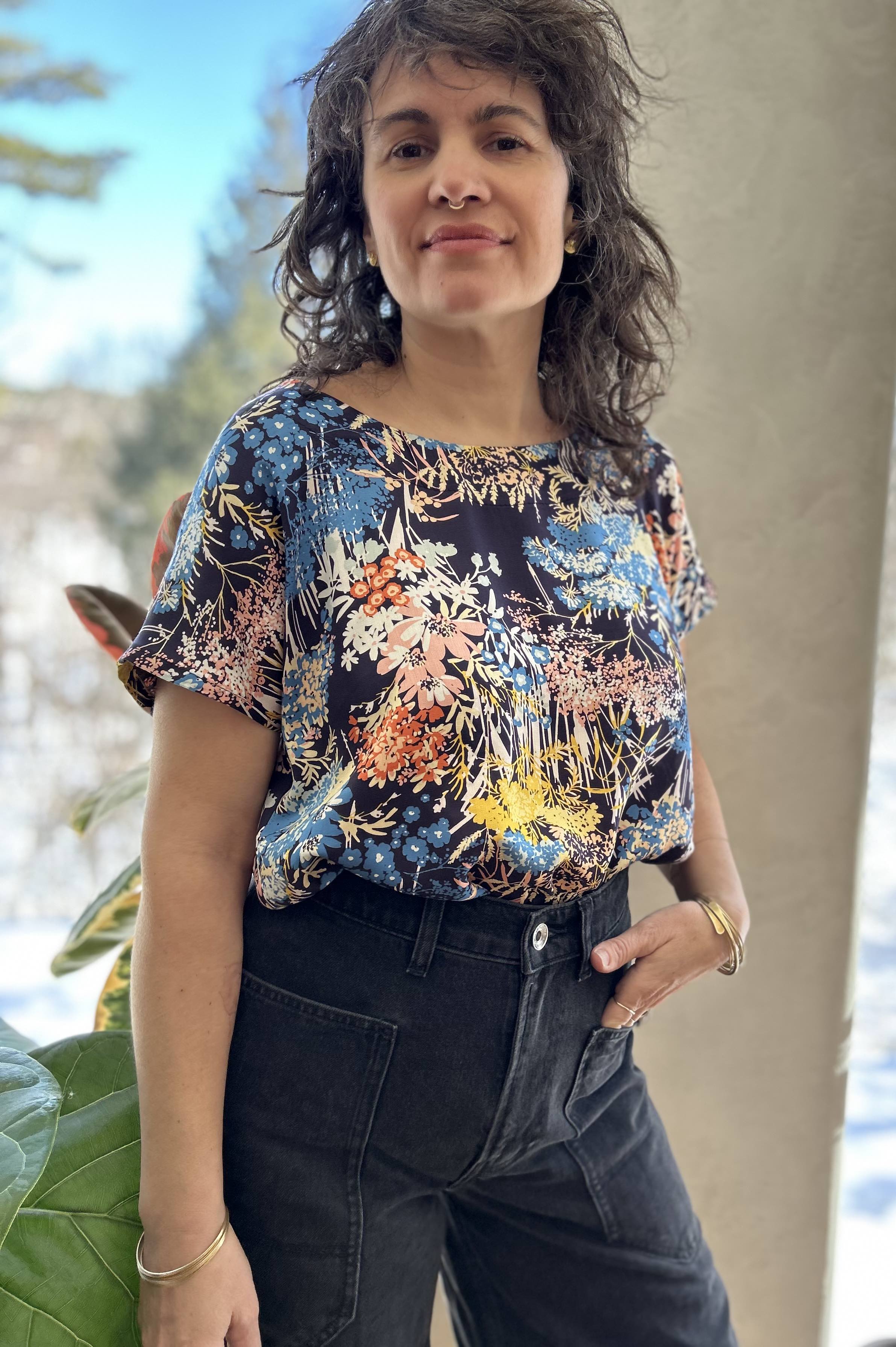 Top Boronia - Prairie - 100 % Viscose Certifié Oeko-tex