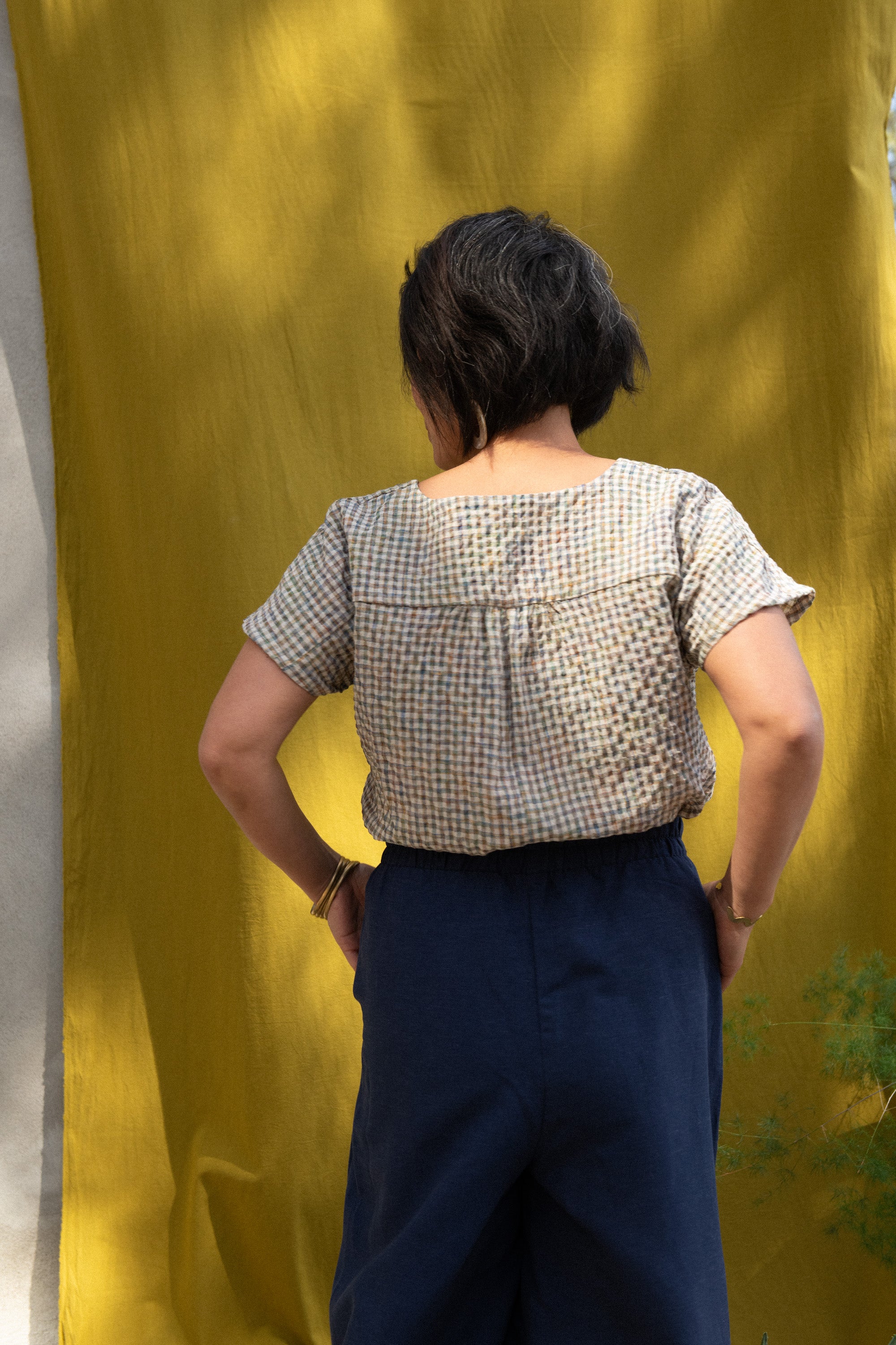 Top Boronia - Carreaux Multicolore -
