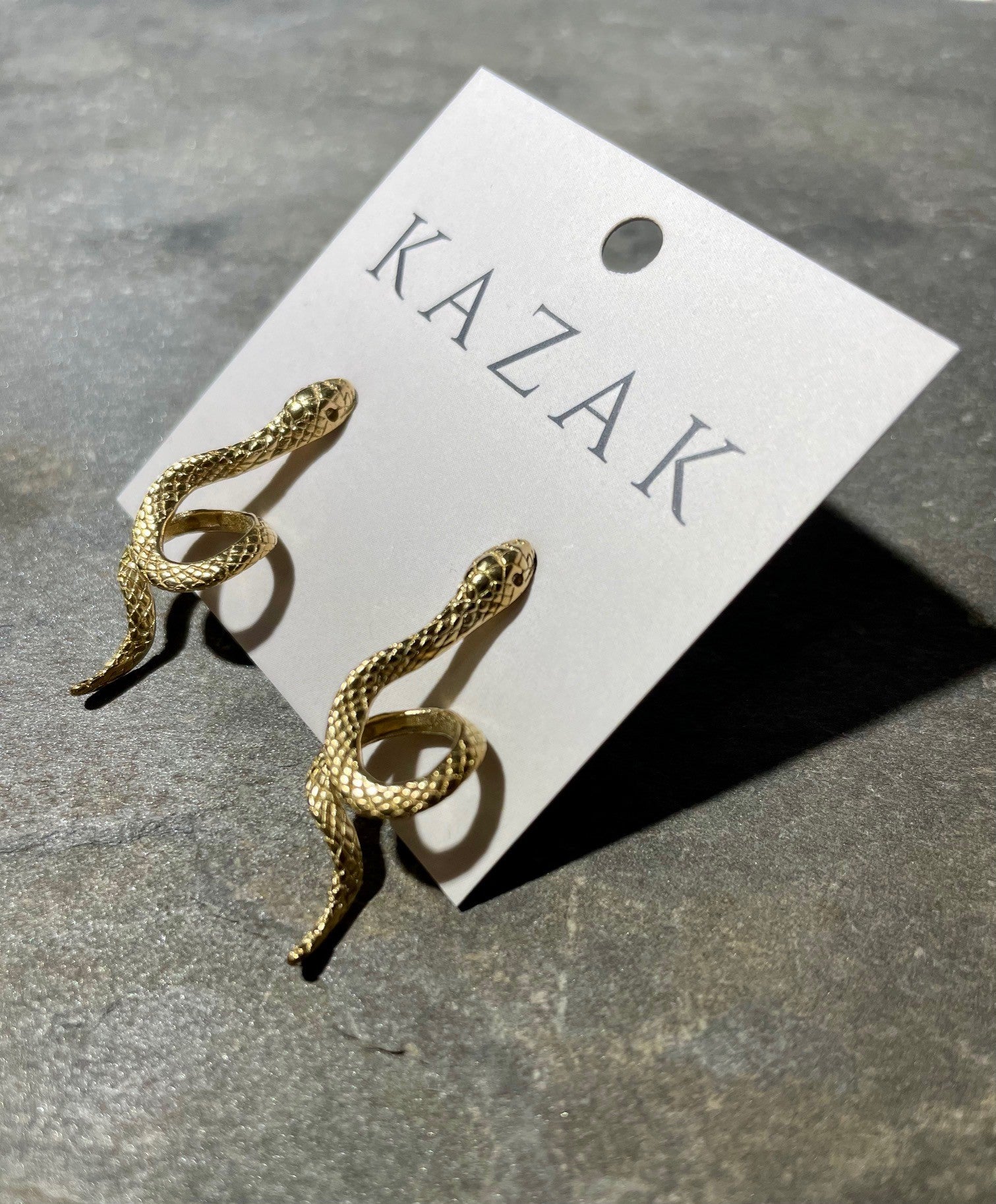 Boucle d'oreille Couleuvre