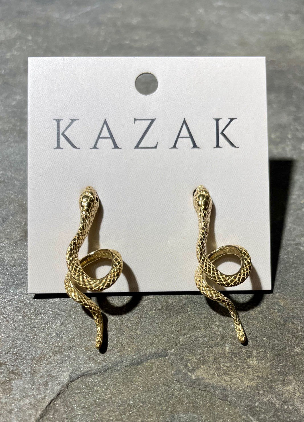 Boucle d'oreille Couleuvre