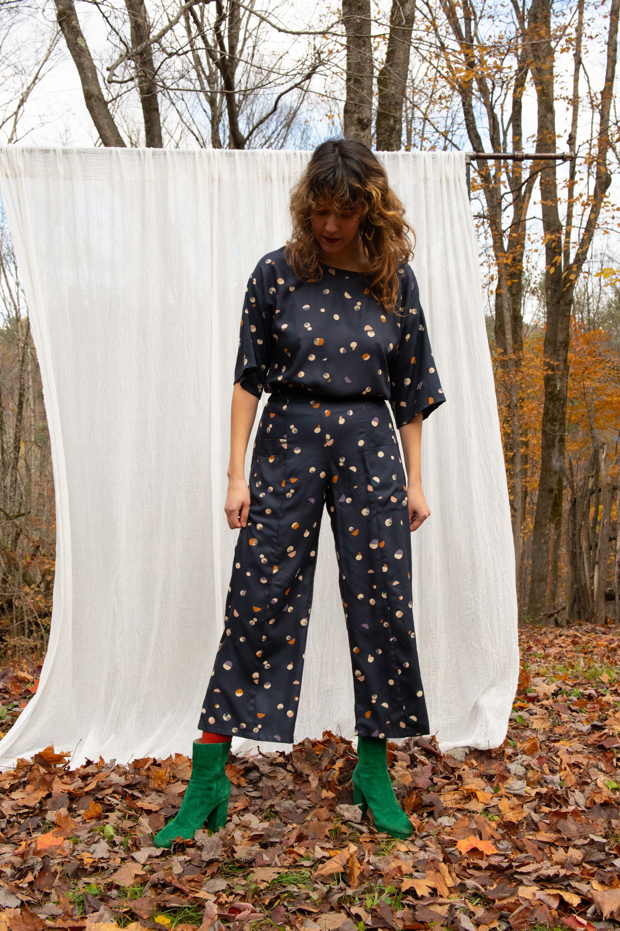 Top Abélia - Lune de minuit certifié OEKOTEX