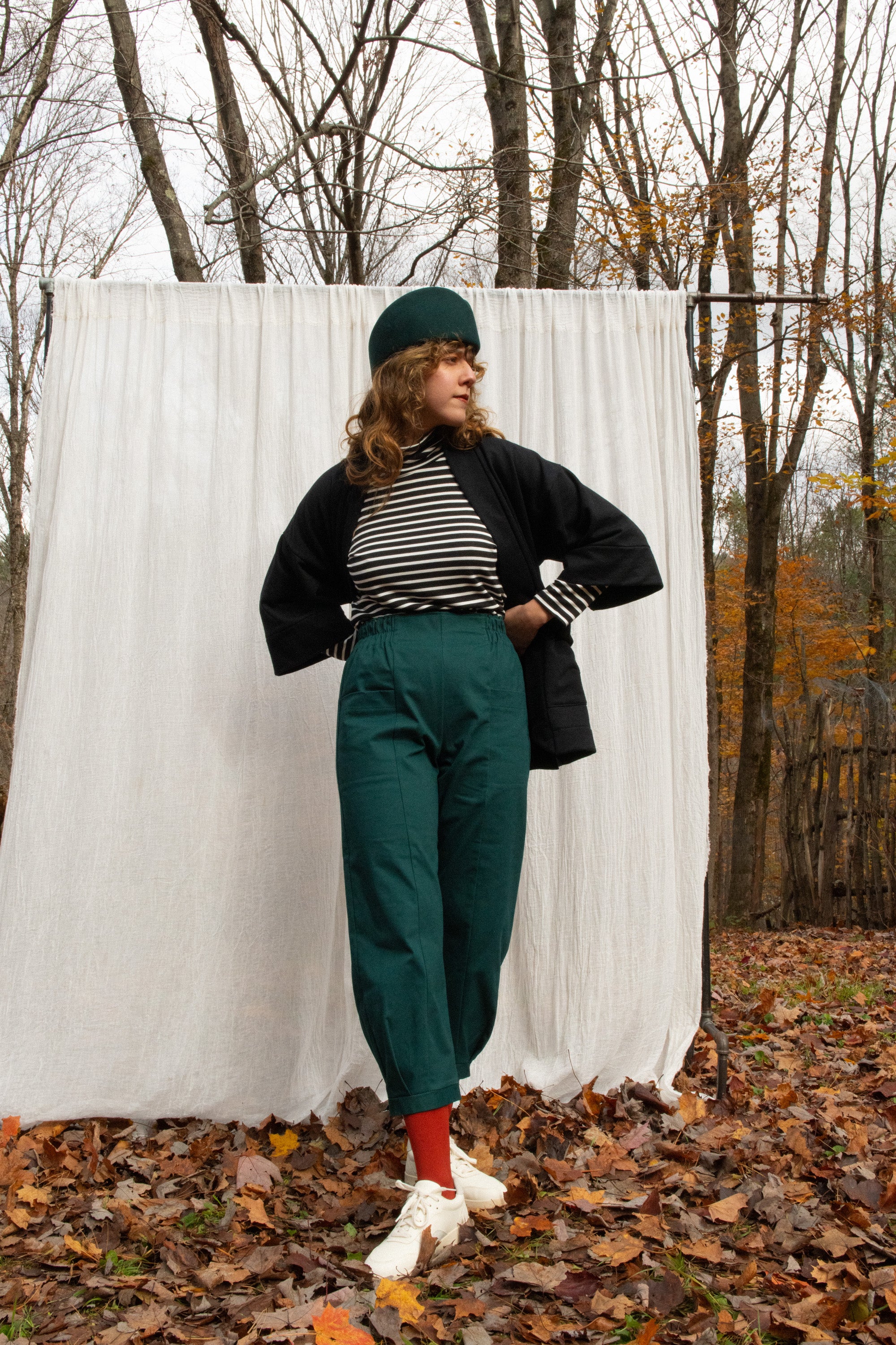 Pantalon NYSSA Émeraude