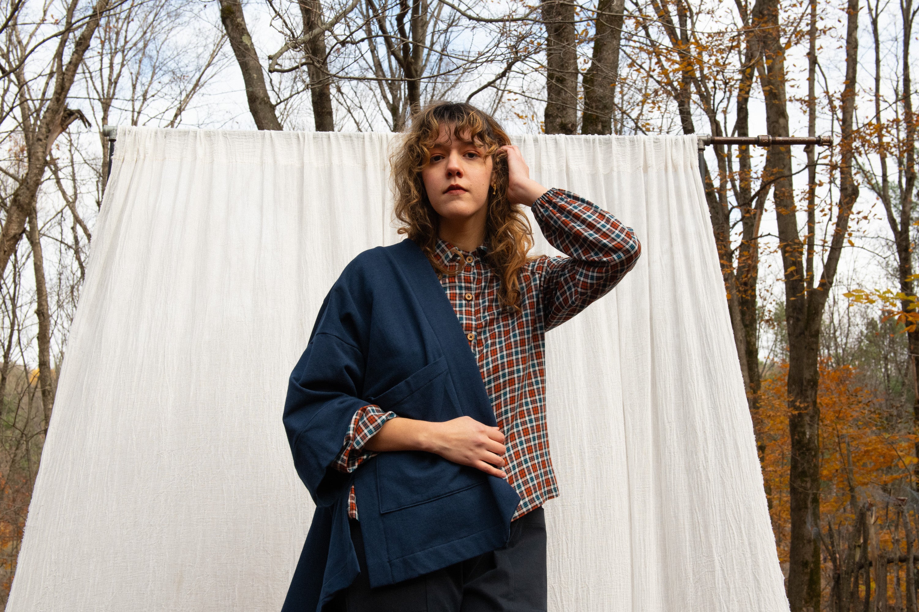 Blouse Acer -Carreaux