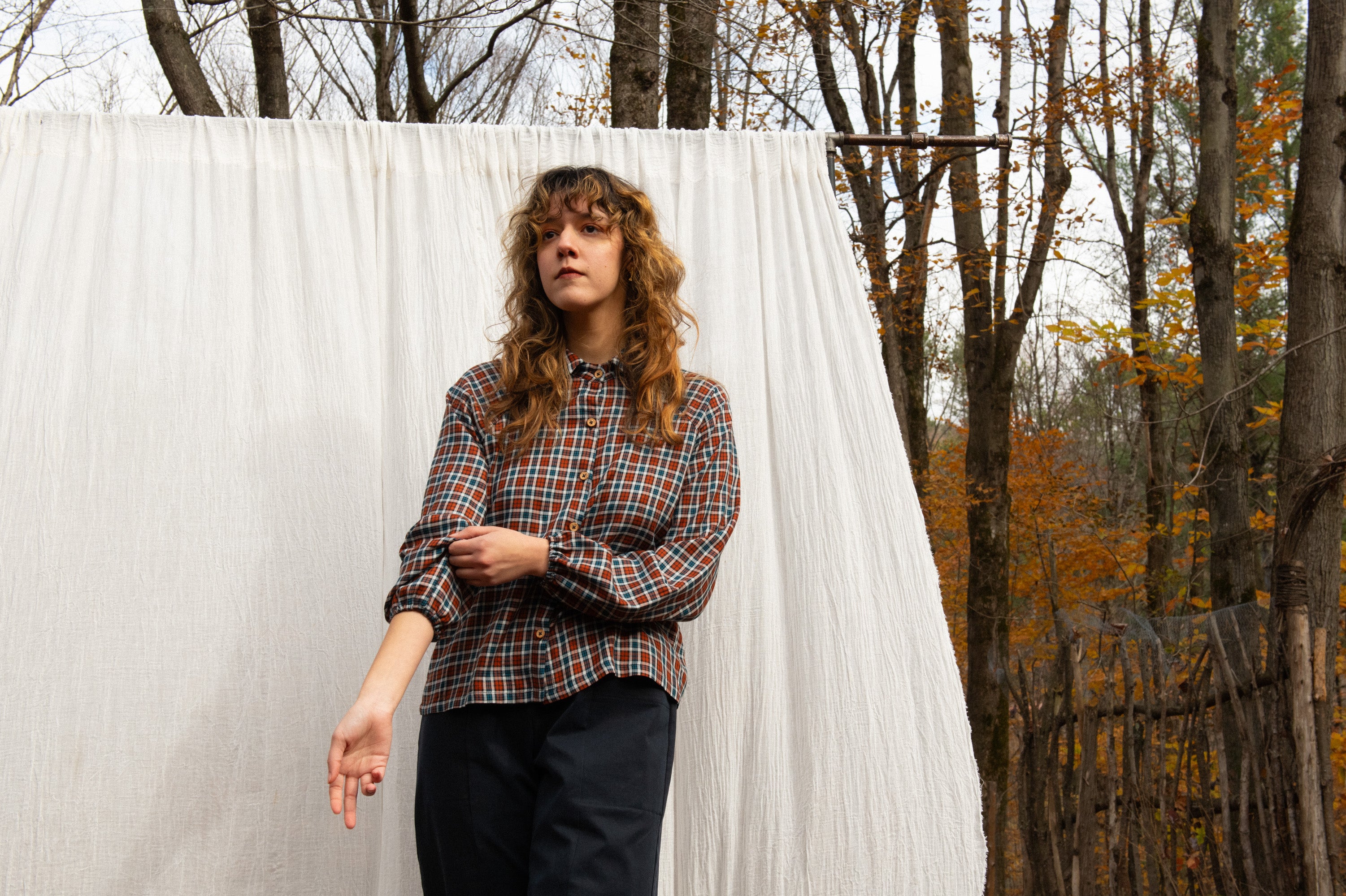 Blouse Acer -Carreaux