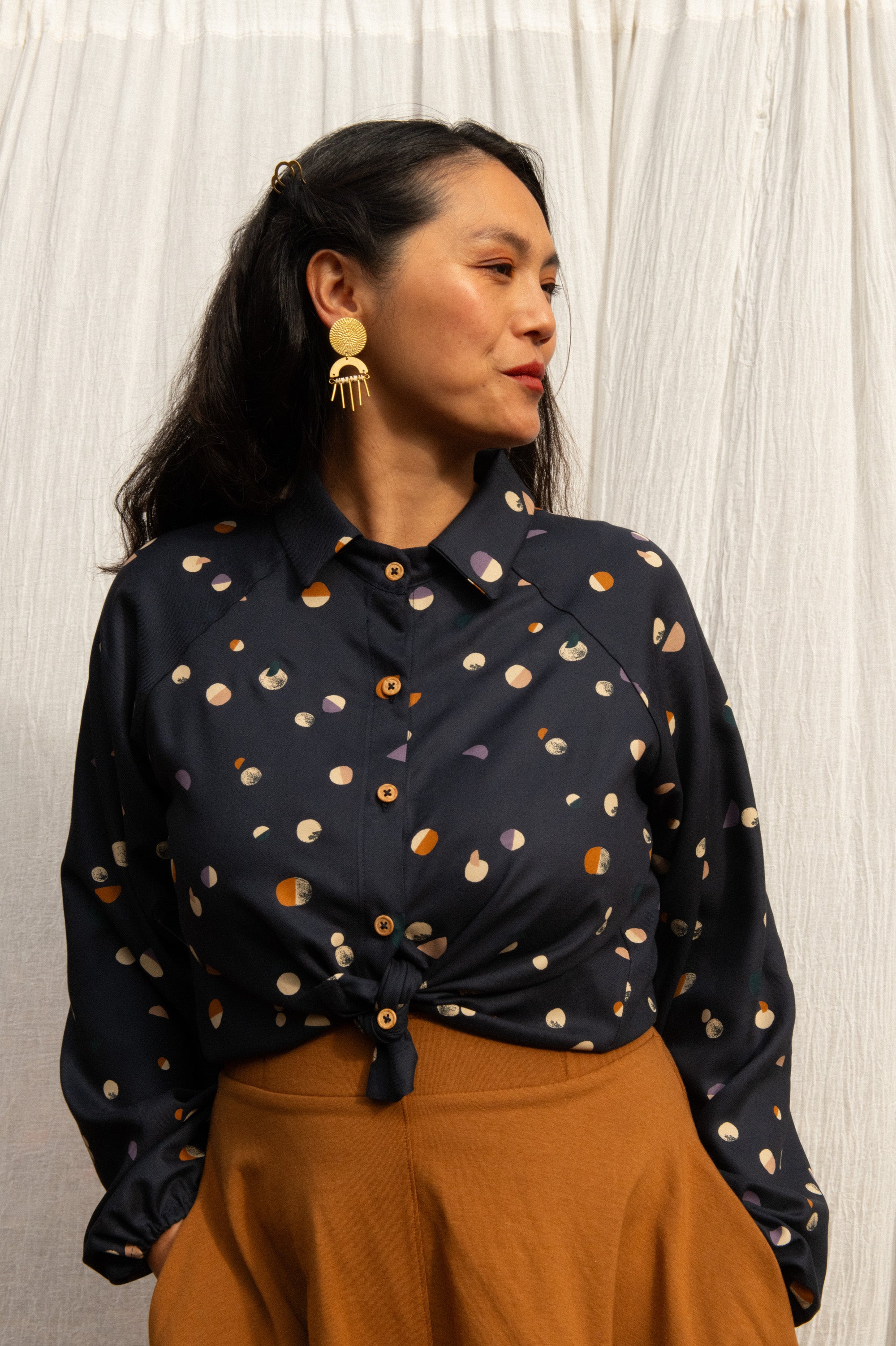 Blouse Acer -Lune de Minuit