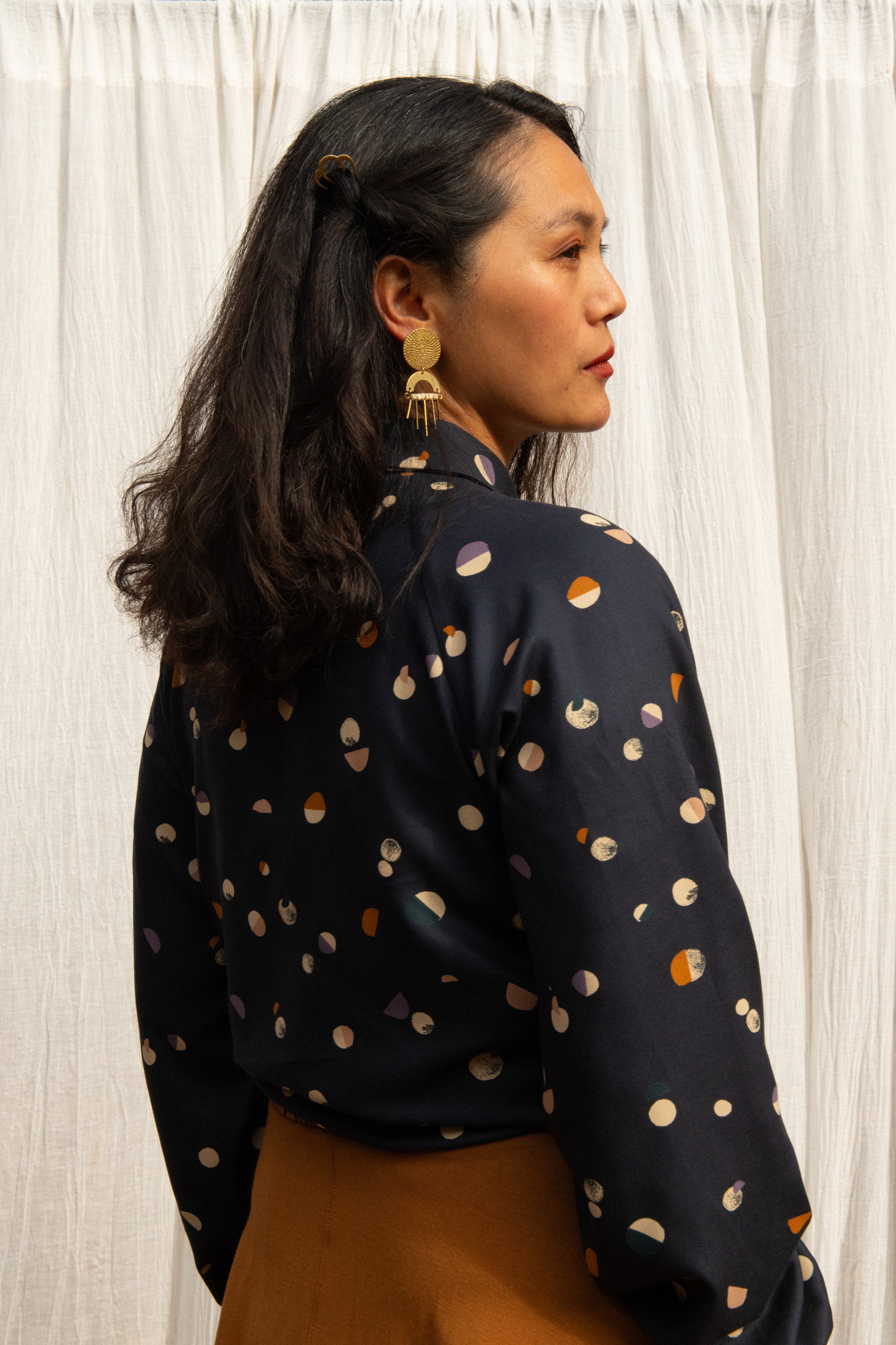 Blouse Acer -Lune de Minuit