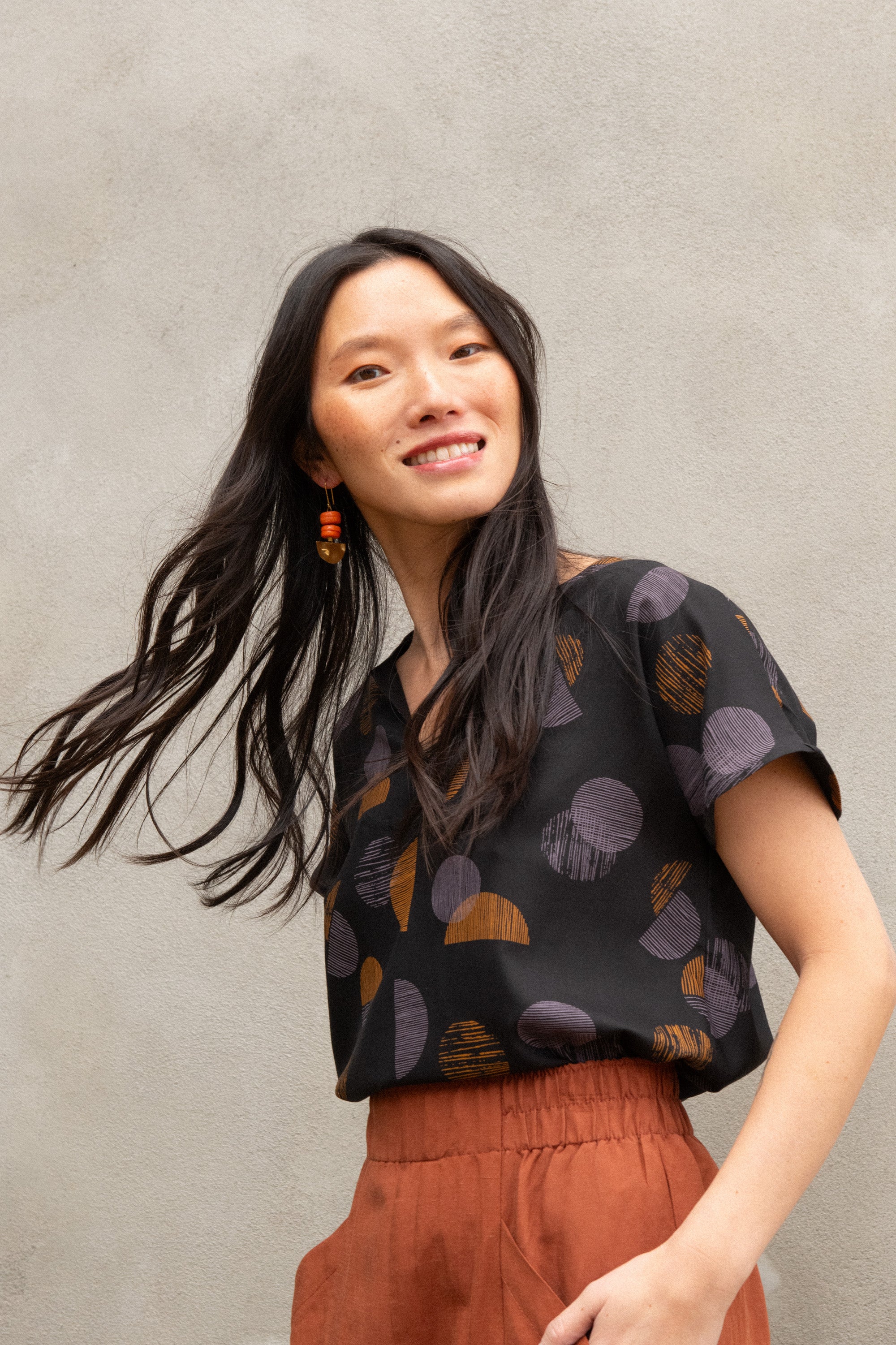 Boucles d'oreilles Centaurée - Couleurs variées -