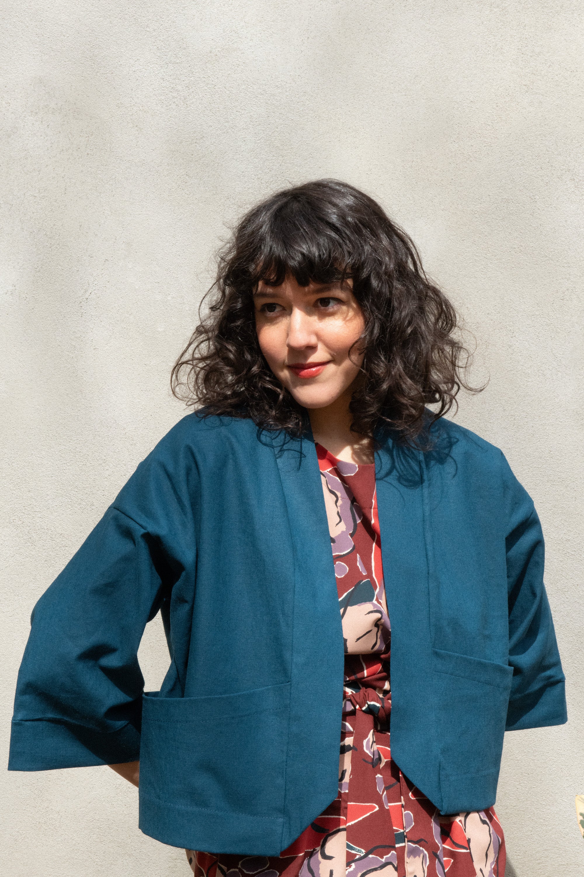 Robe Joséphine - Pivoine rouille - KAZAK