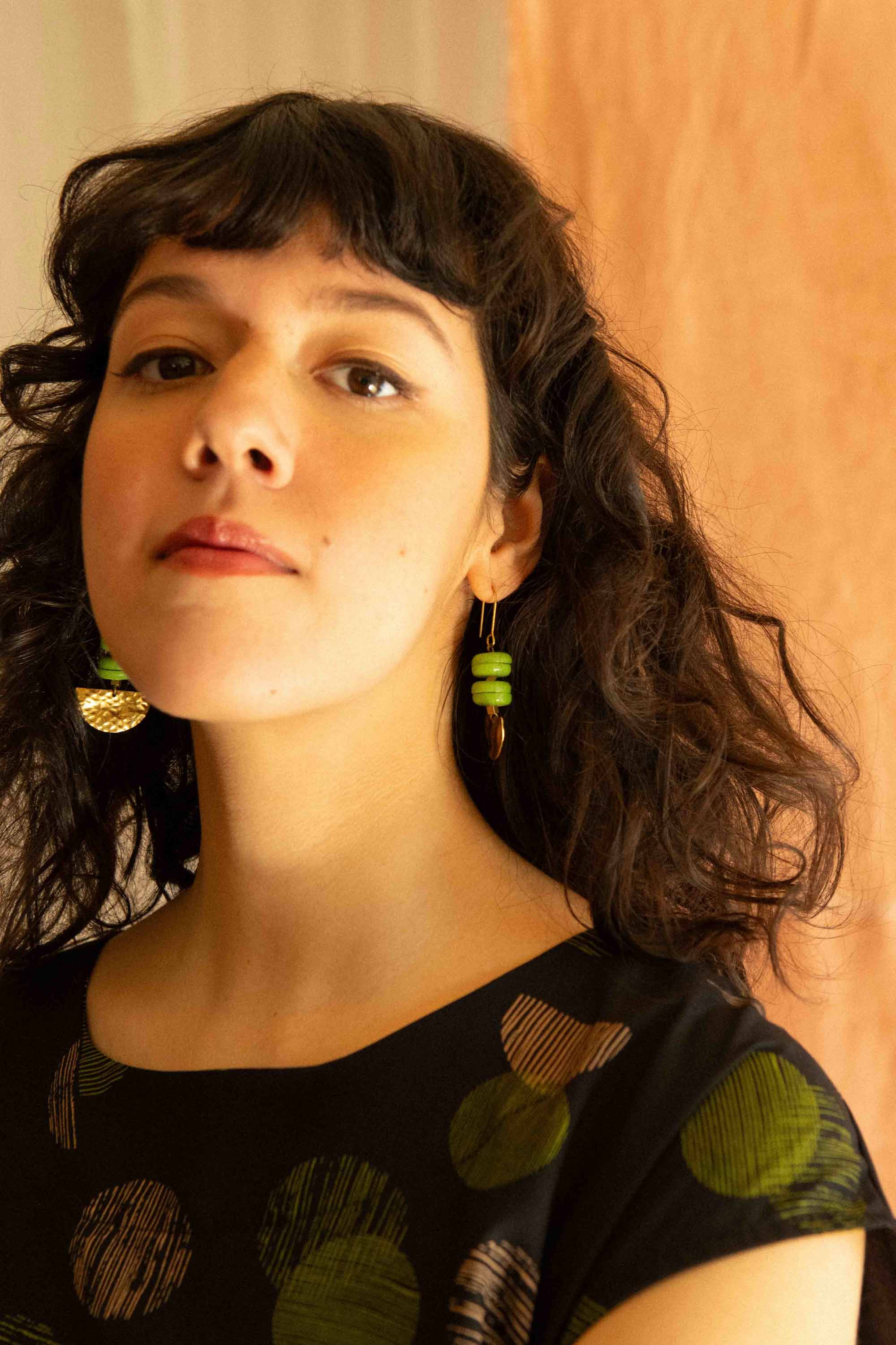 Boucles d'oreilles Centaurée - Couleurs variées -