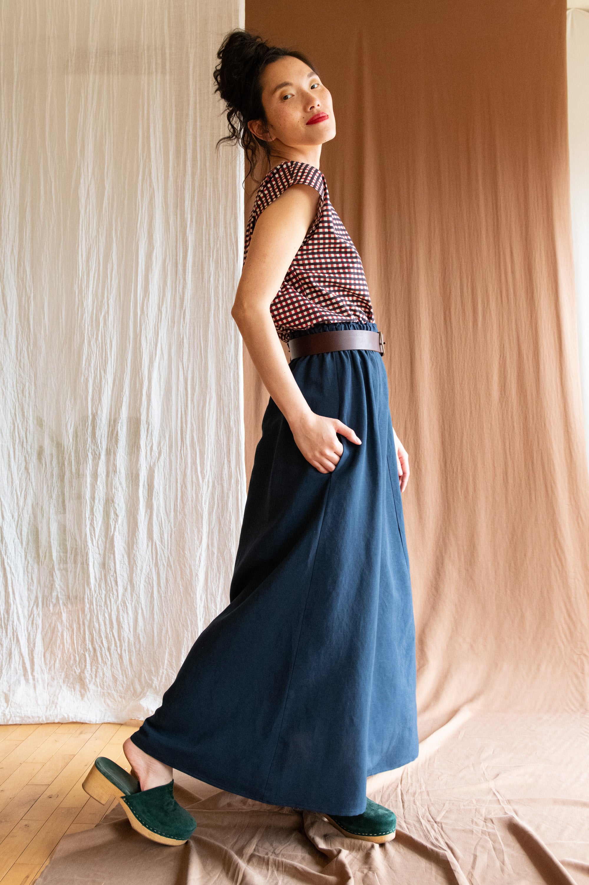 Jupe Verona - Indigo - KAZAK -