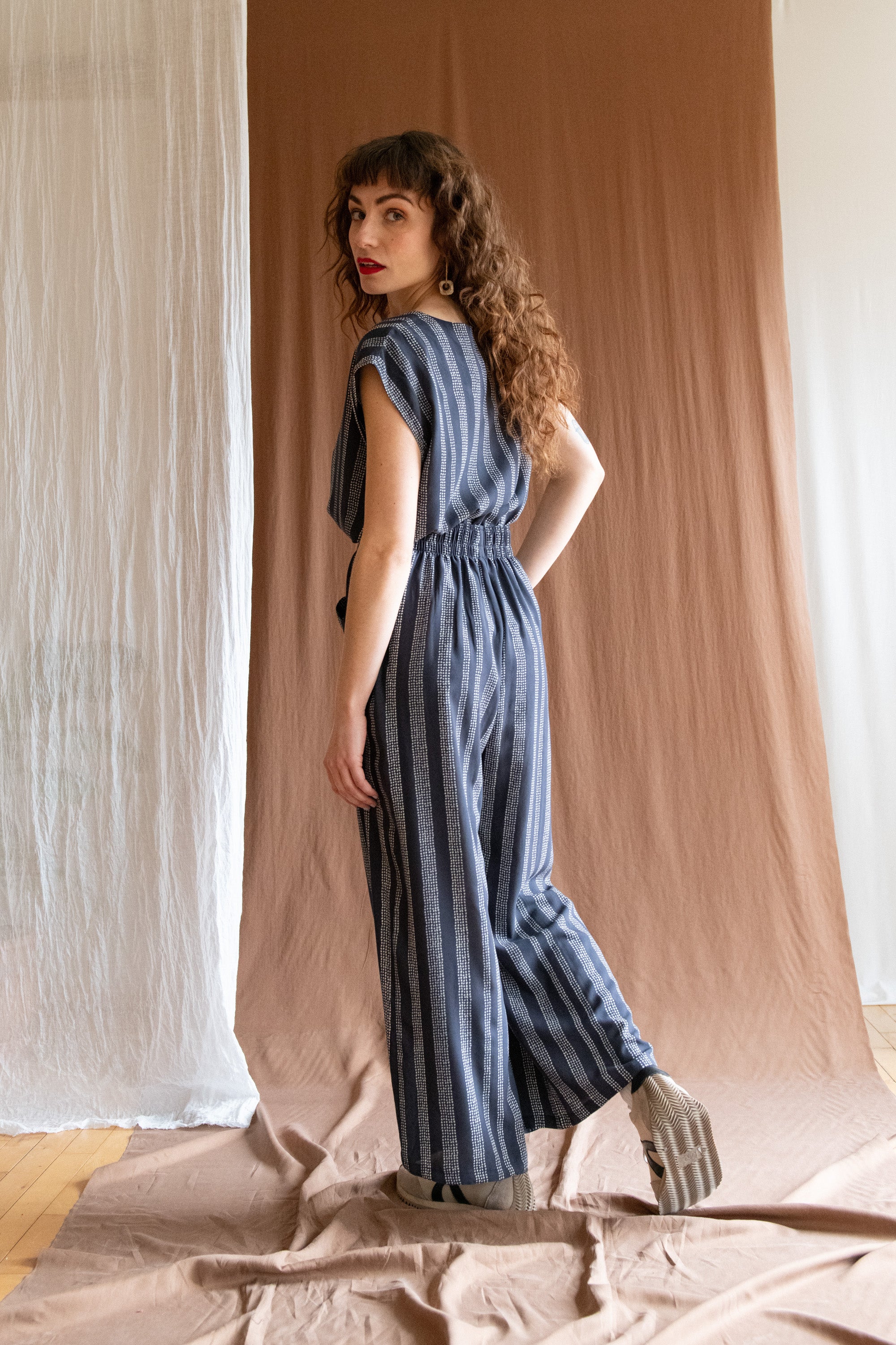 Top Sandrigo - Points charbon en Viscose Oeko-tex -