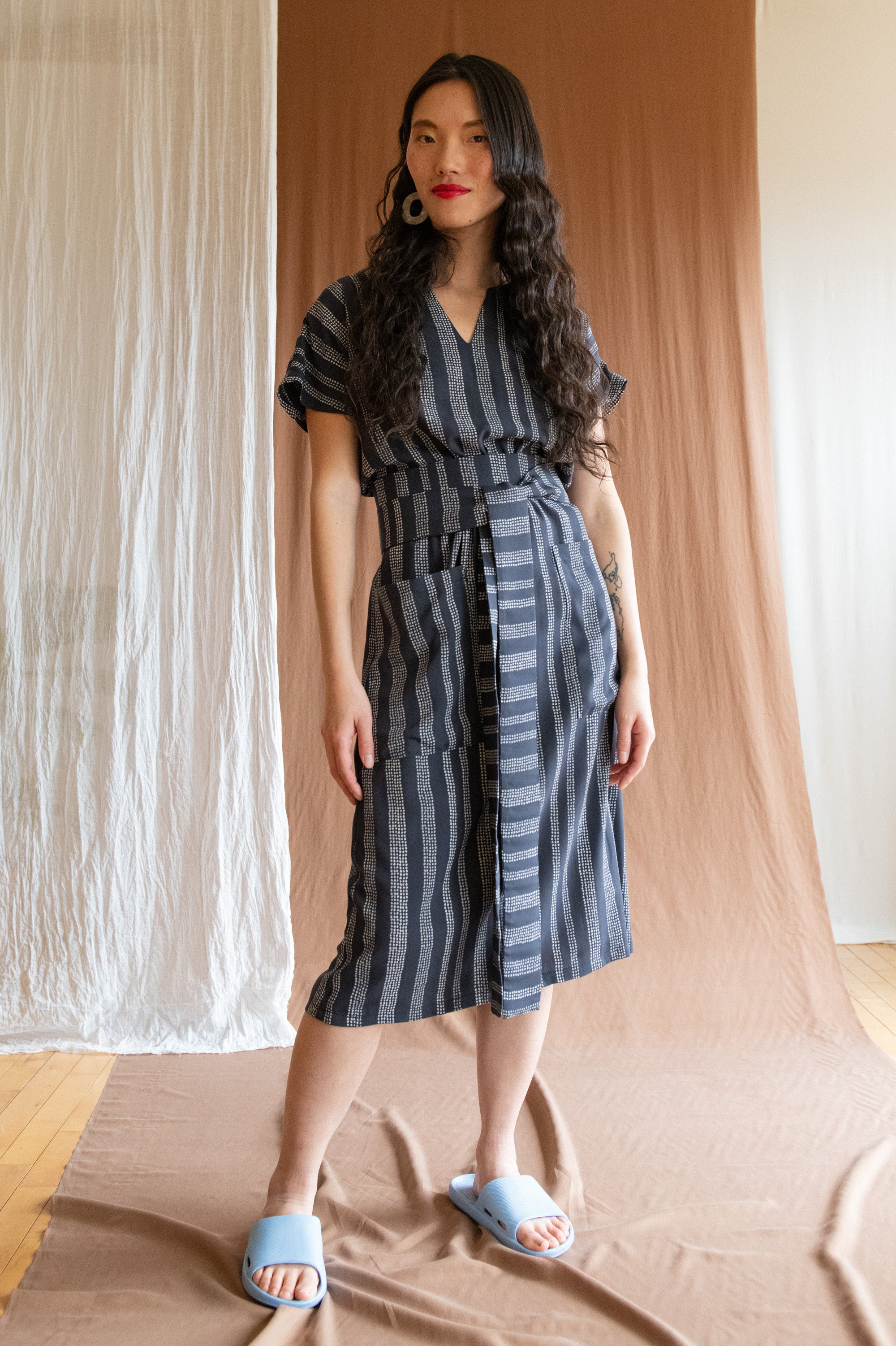 Robe Florencia - Points charbon - KAZAK -