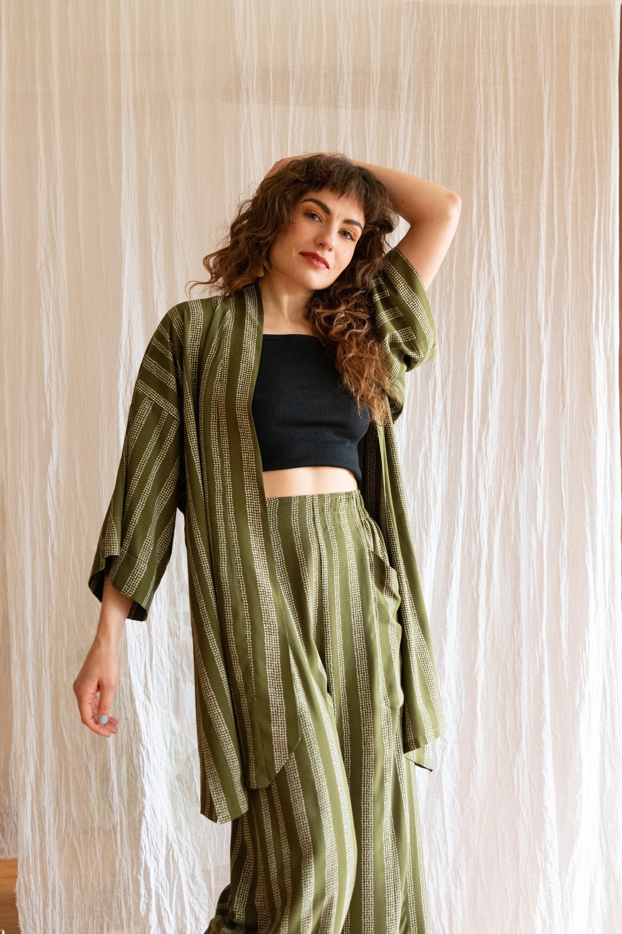 Veste Mirano - Points Ivy Viscose Oeko-tex -