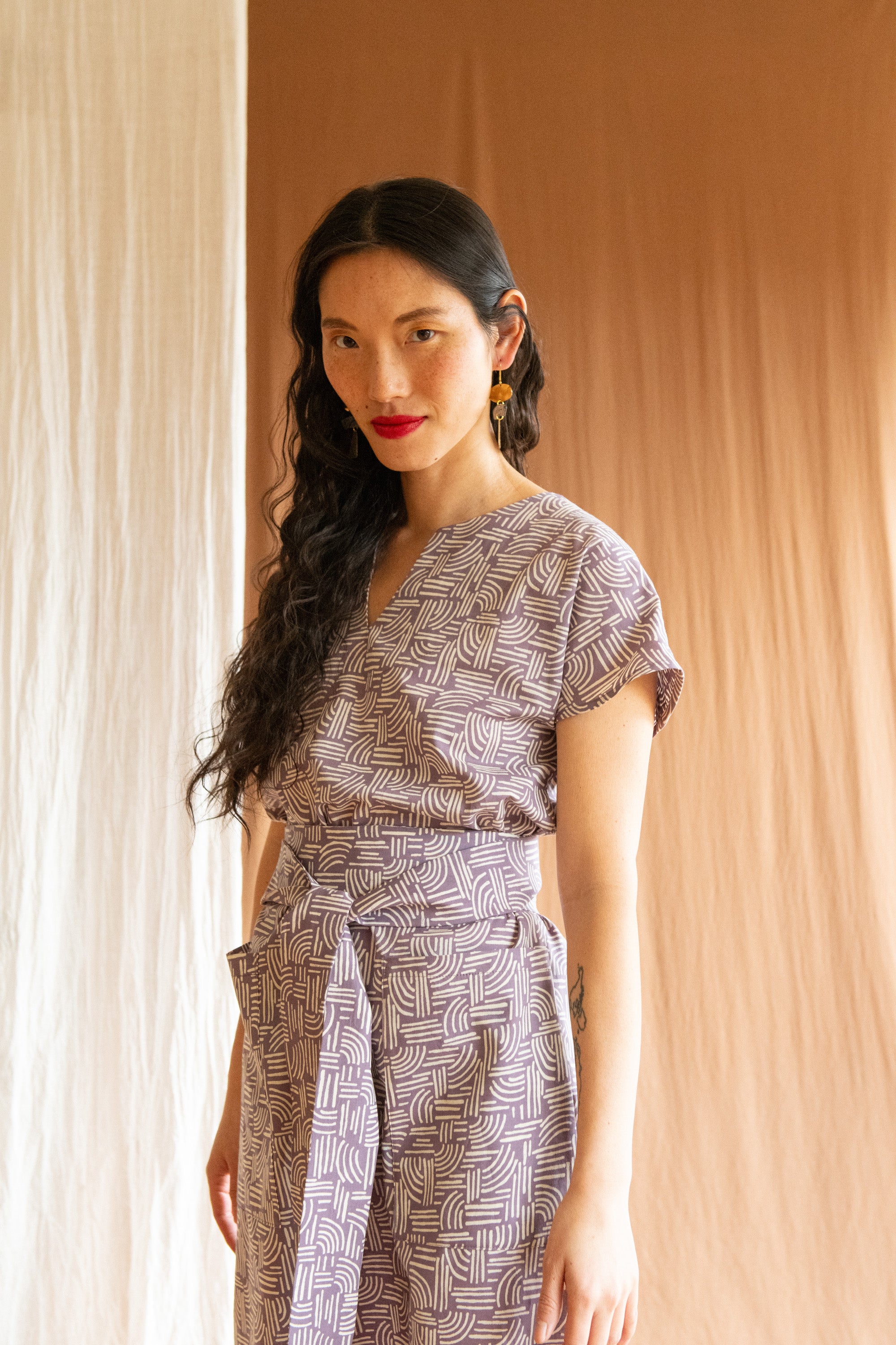 Robe Florencia - Vannerie Lilas - KAZAK -