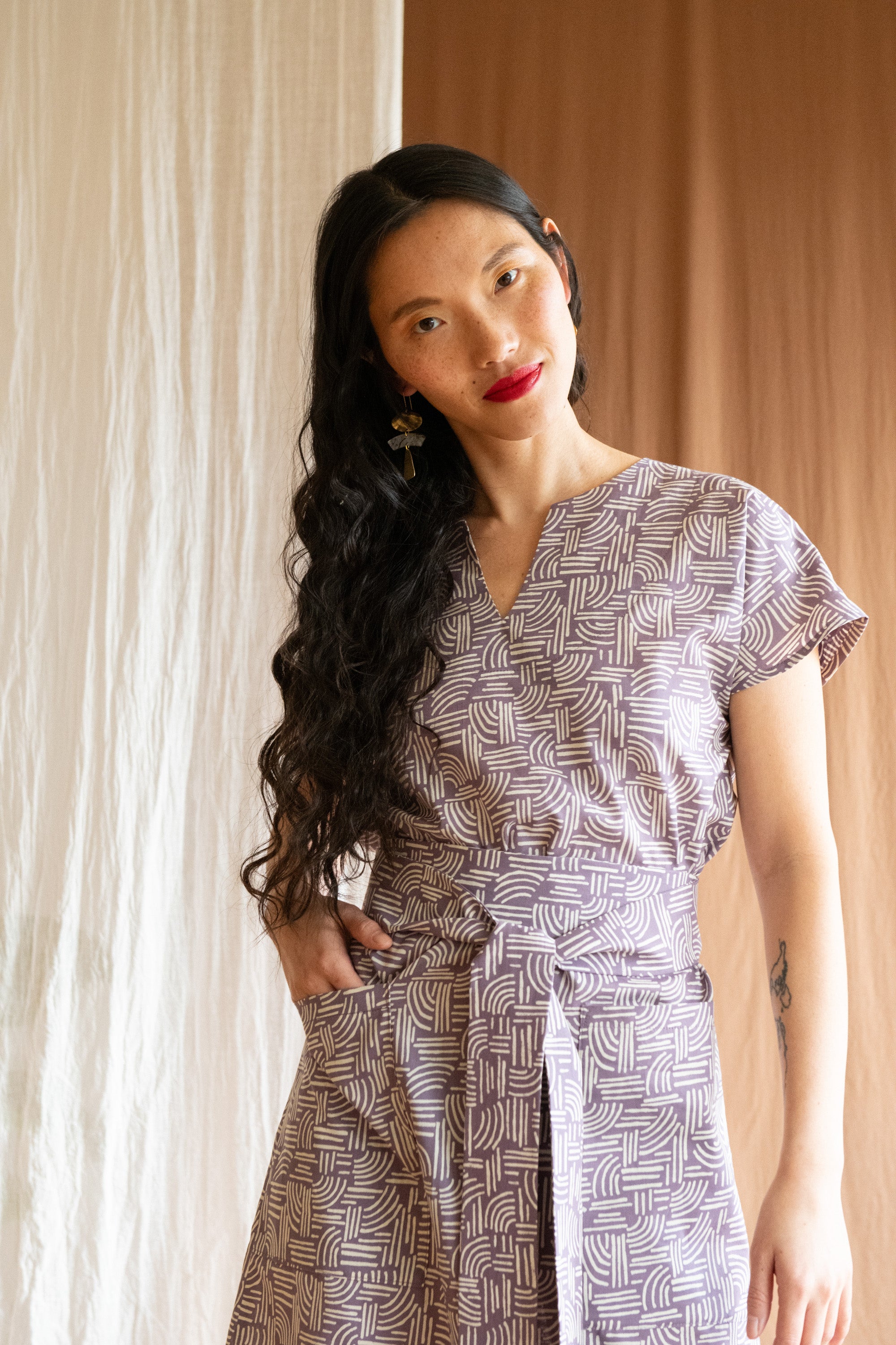 Robe Florencia - Vannerie Lilas - KAZAK -