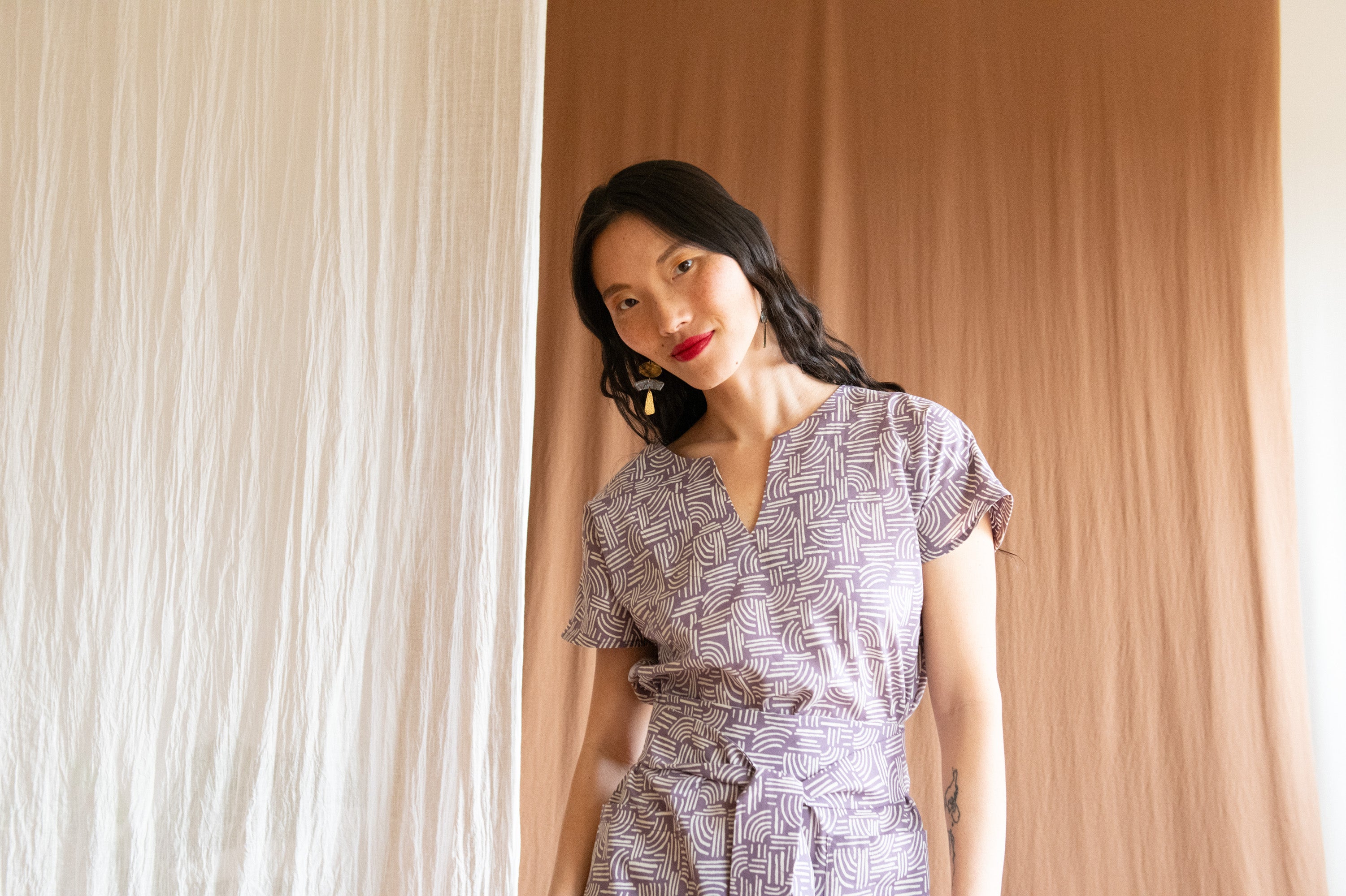 Robe Florencia - Vannerie Lilas - KAZAK -