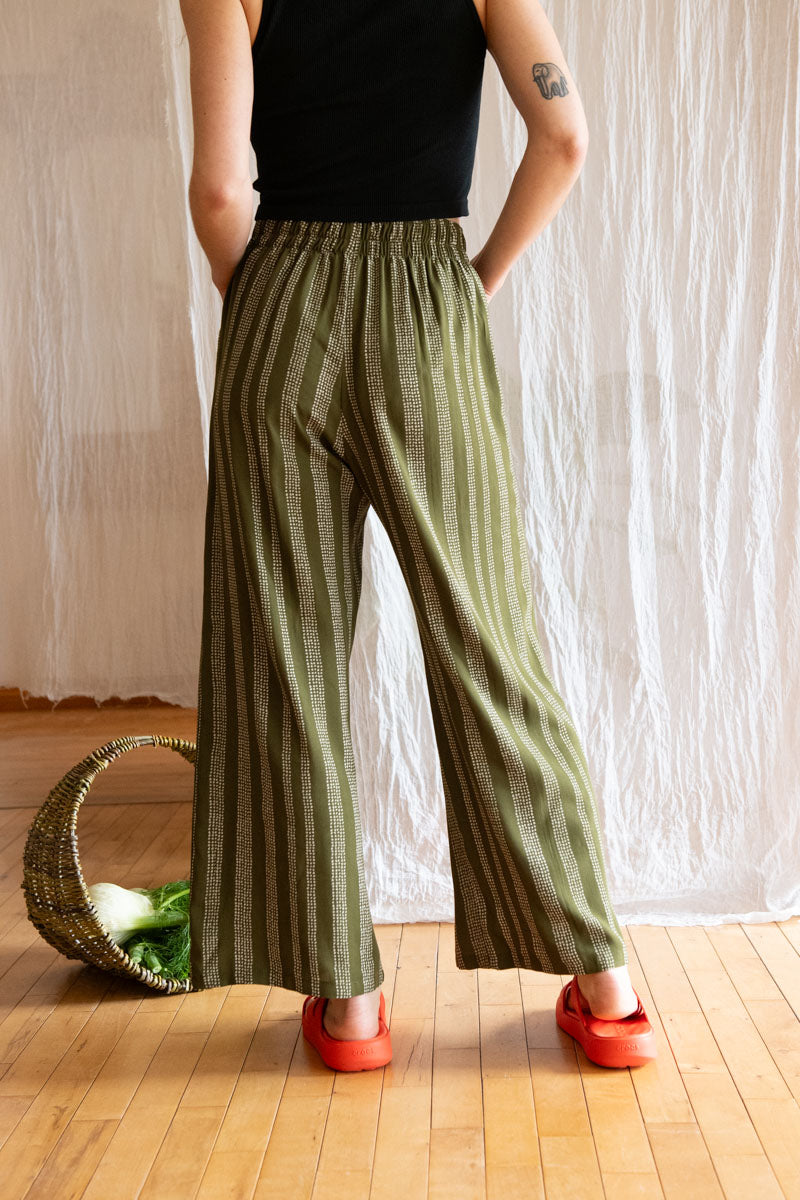 Pantalon Padoua - Points Ivy en viscose bio