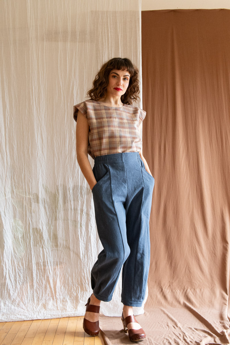 Pantalon Sienna - Ramie Lapis -