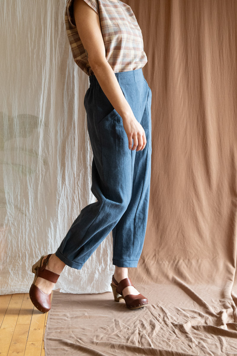 Pantalon Sienna - Ramie Lapis -