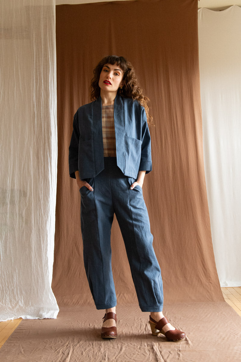Pantalon Sienna - Ramie Lapis -