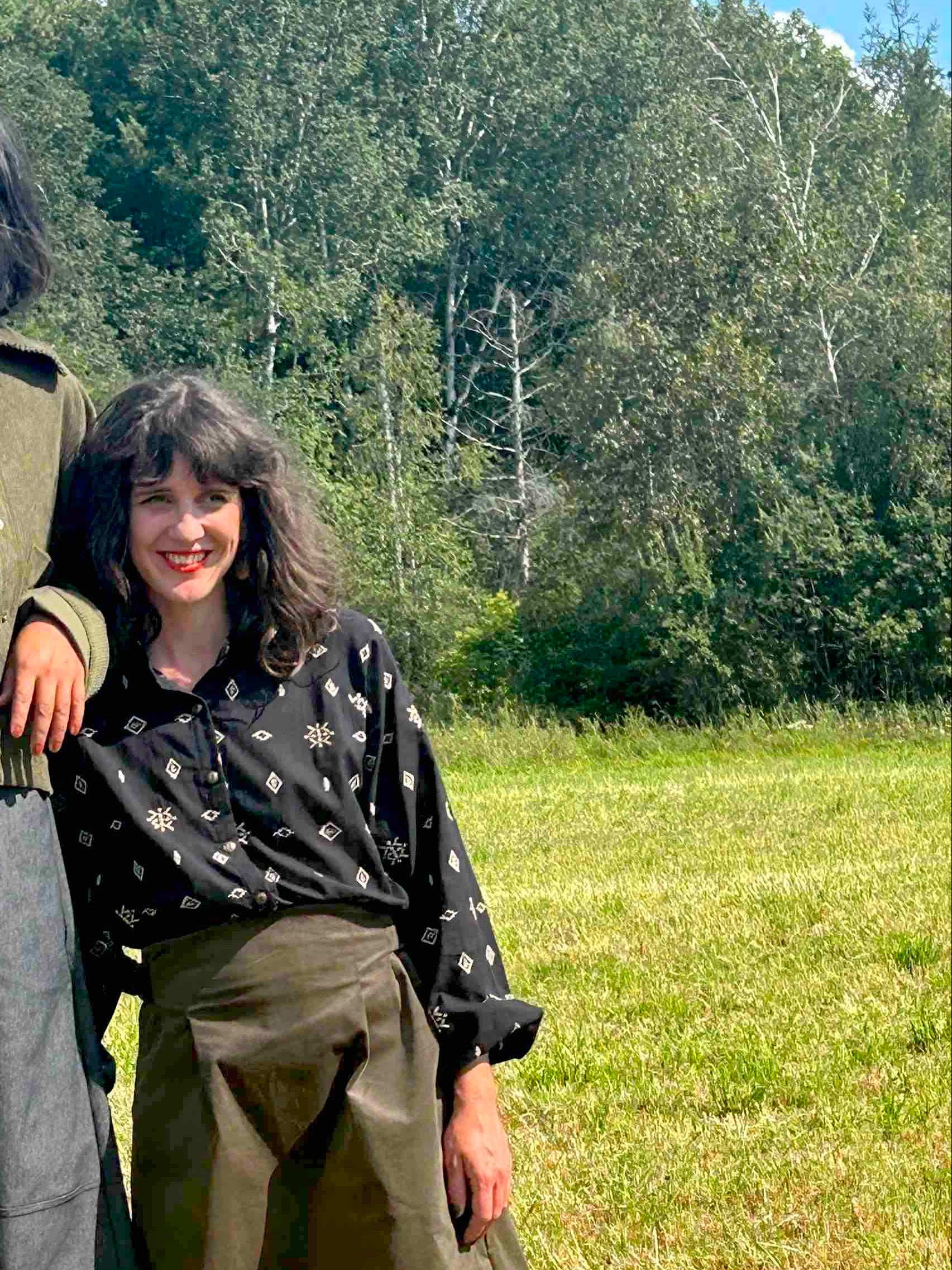 Blouse Épicéas- Broderie
