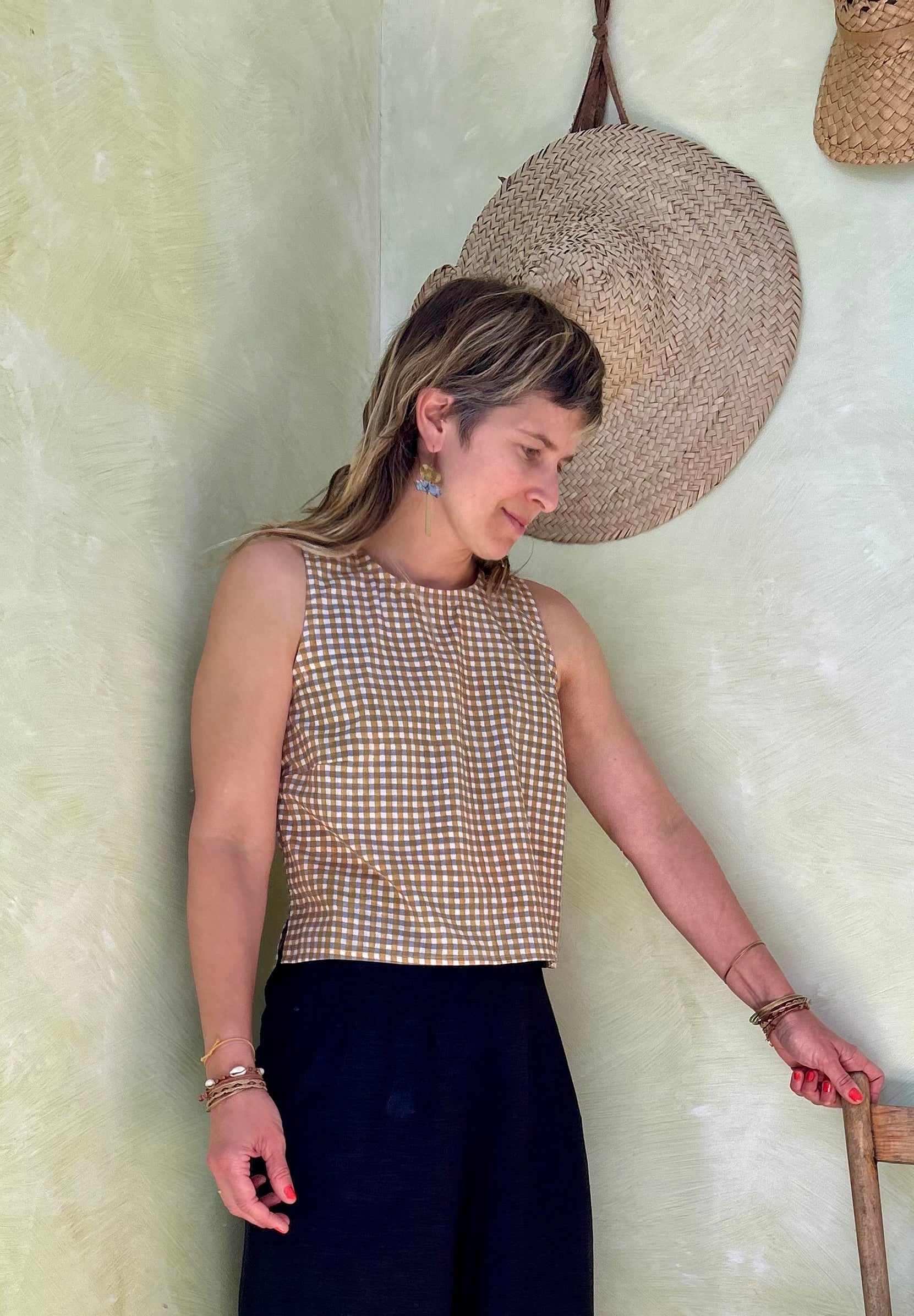 Top Forsythia - Vichy Moutarde -