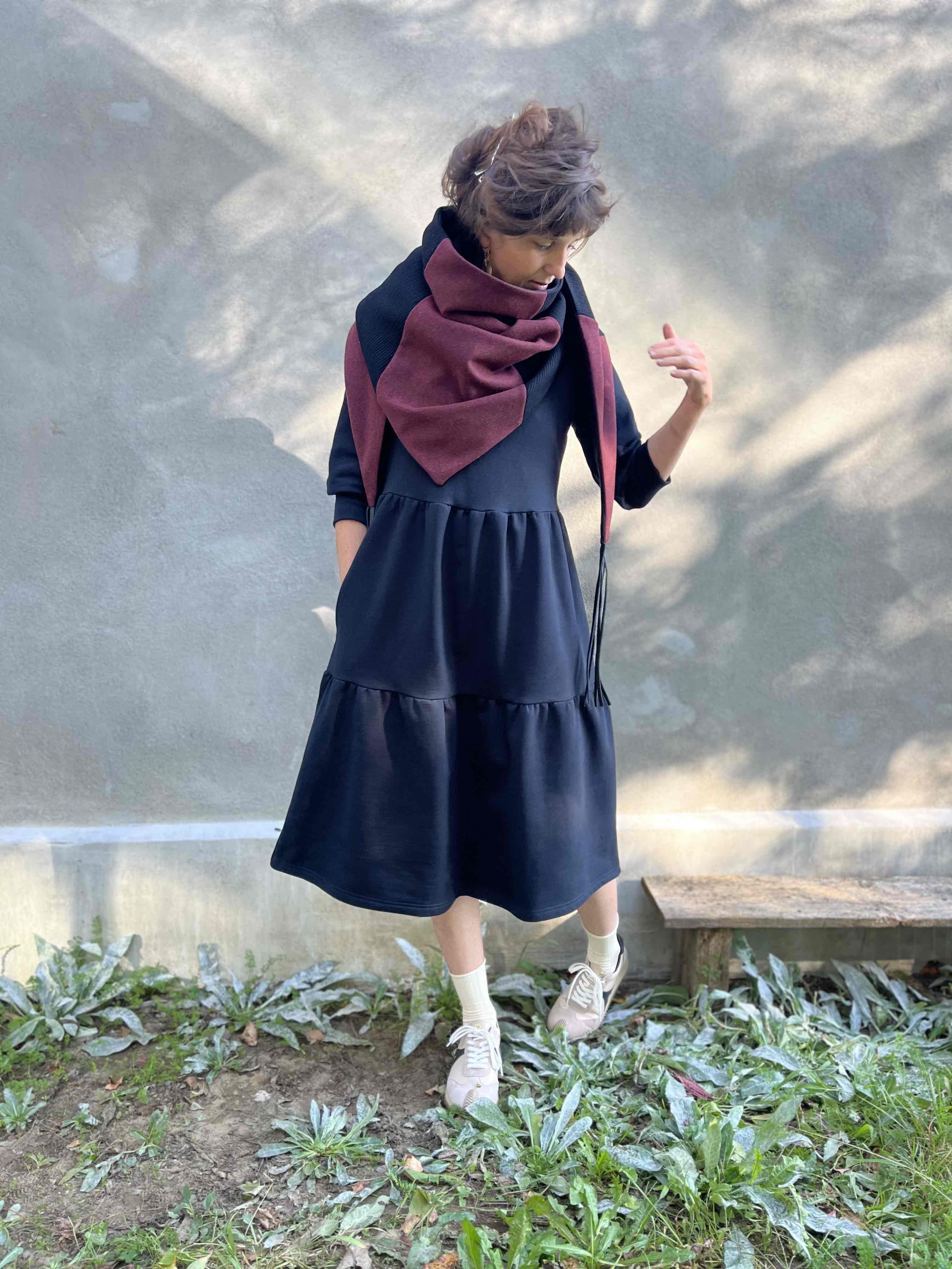 Foulard Indiana Sumac Franges