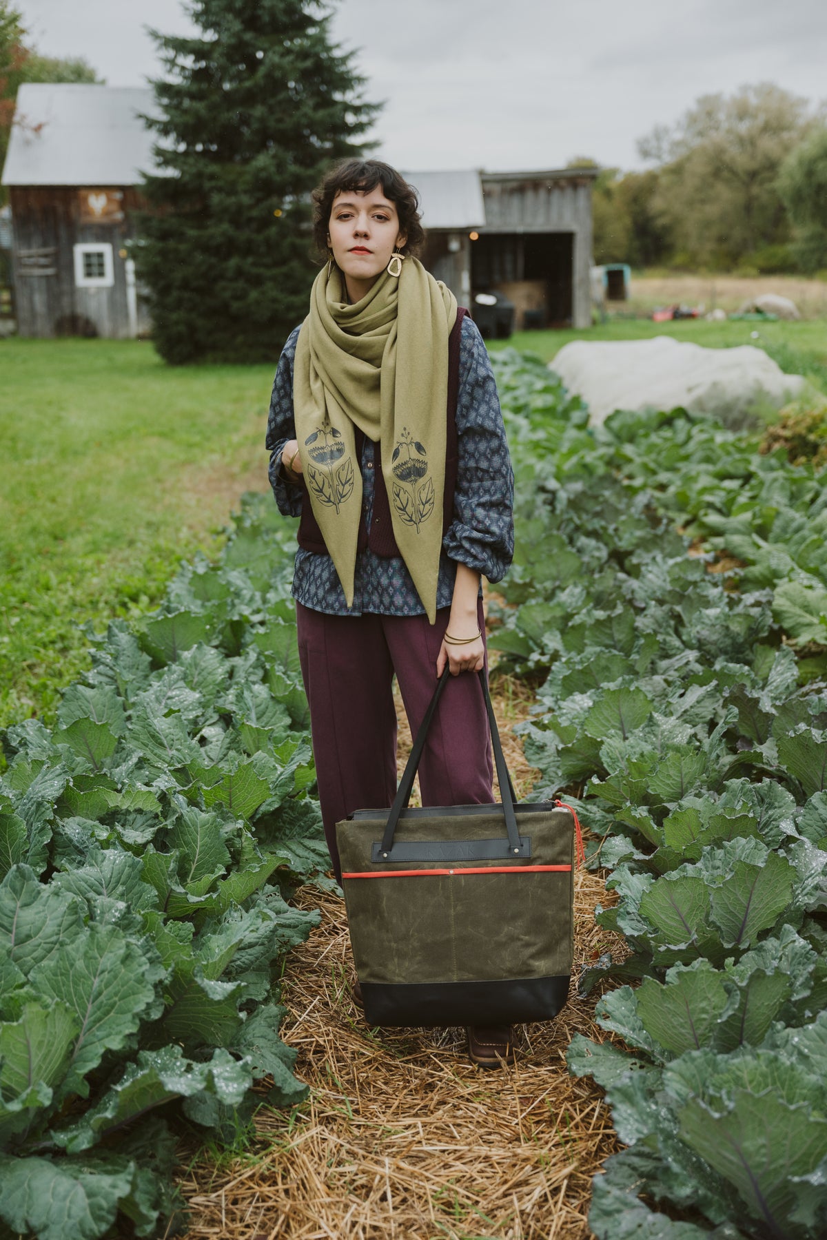 Foulard Ikebana -Goémon