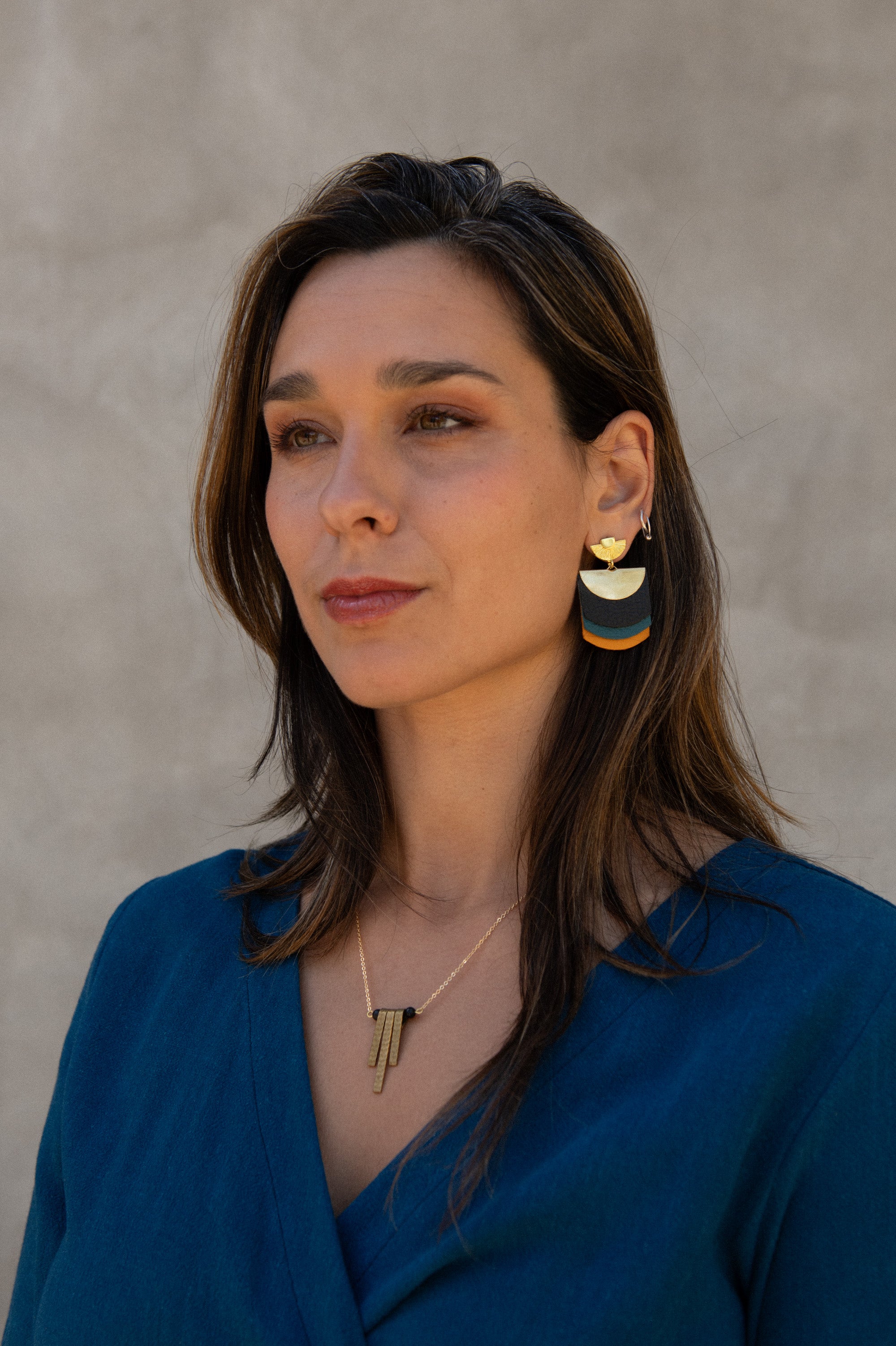 Boucles d'oreilles Roma Couleurs Variées