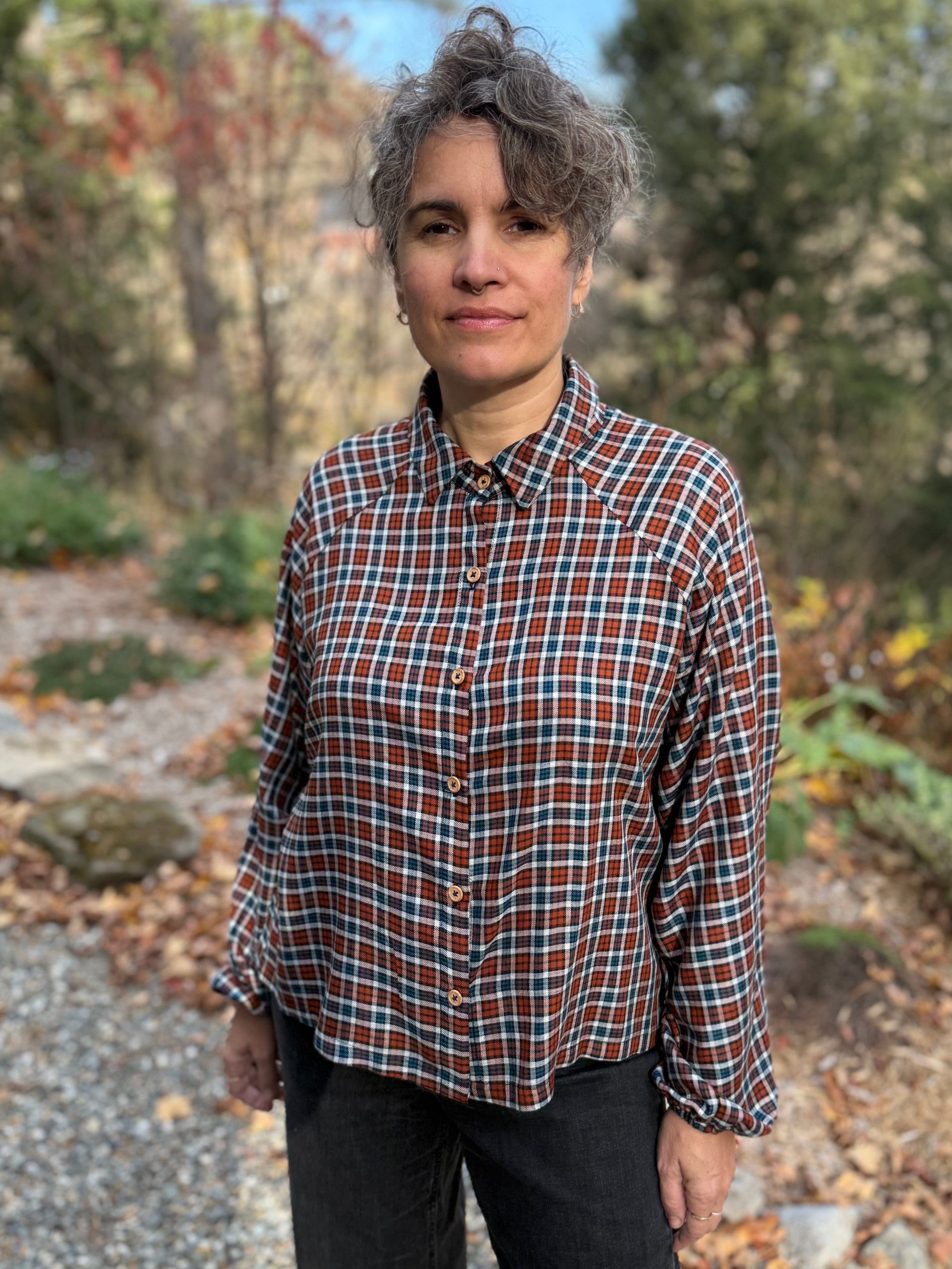 Blouse Acer -Carreaux