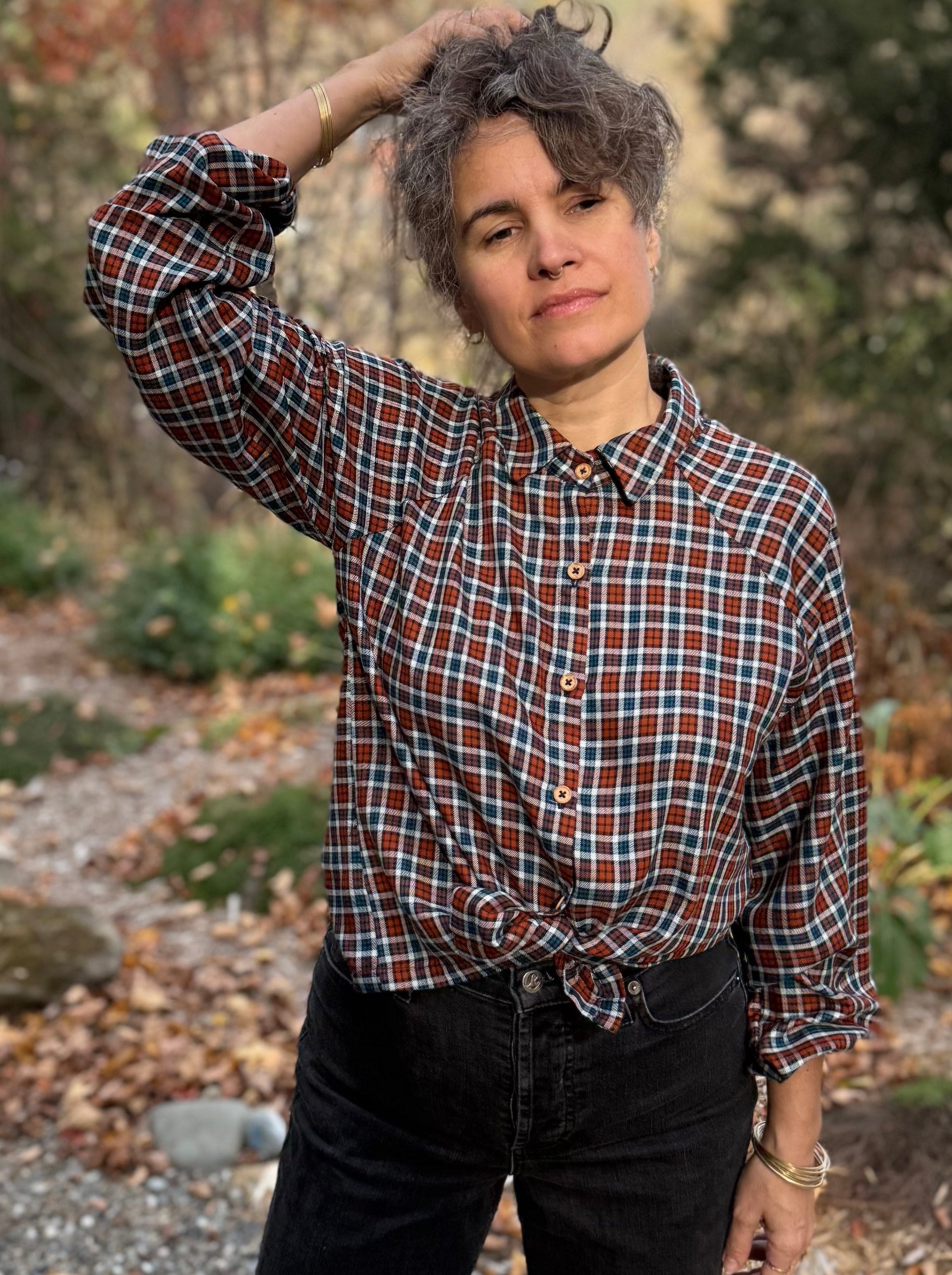 Blouse Acer -Carreaux