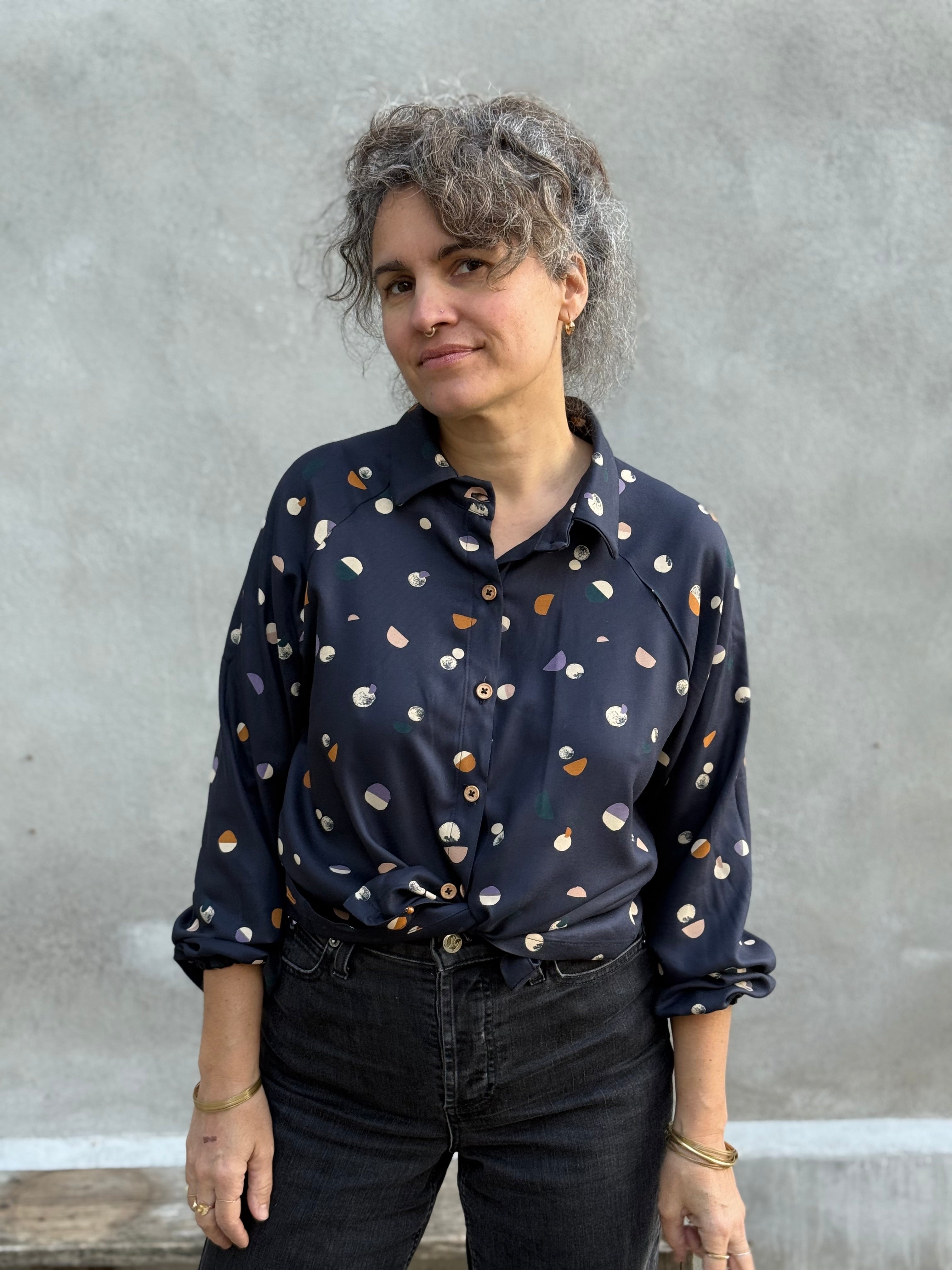 Blouse Acer -Lune de Minuit