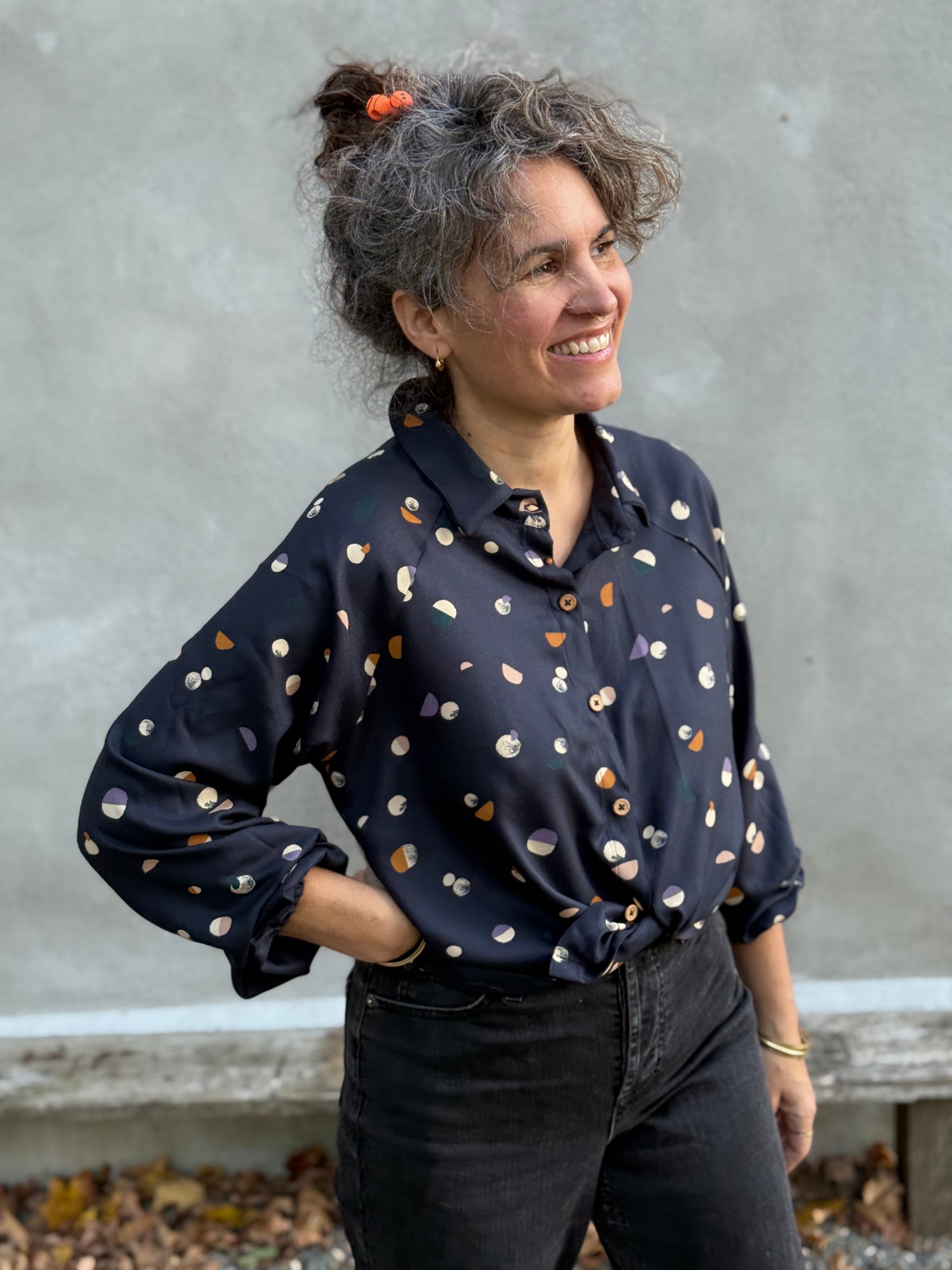 Blouse Acer -Lune de Minuit