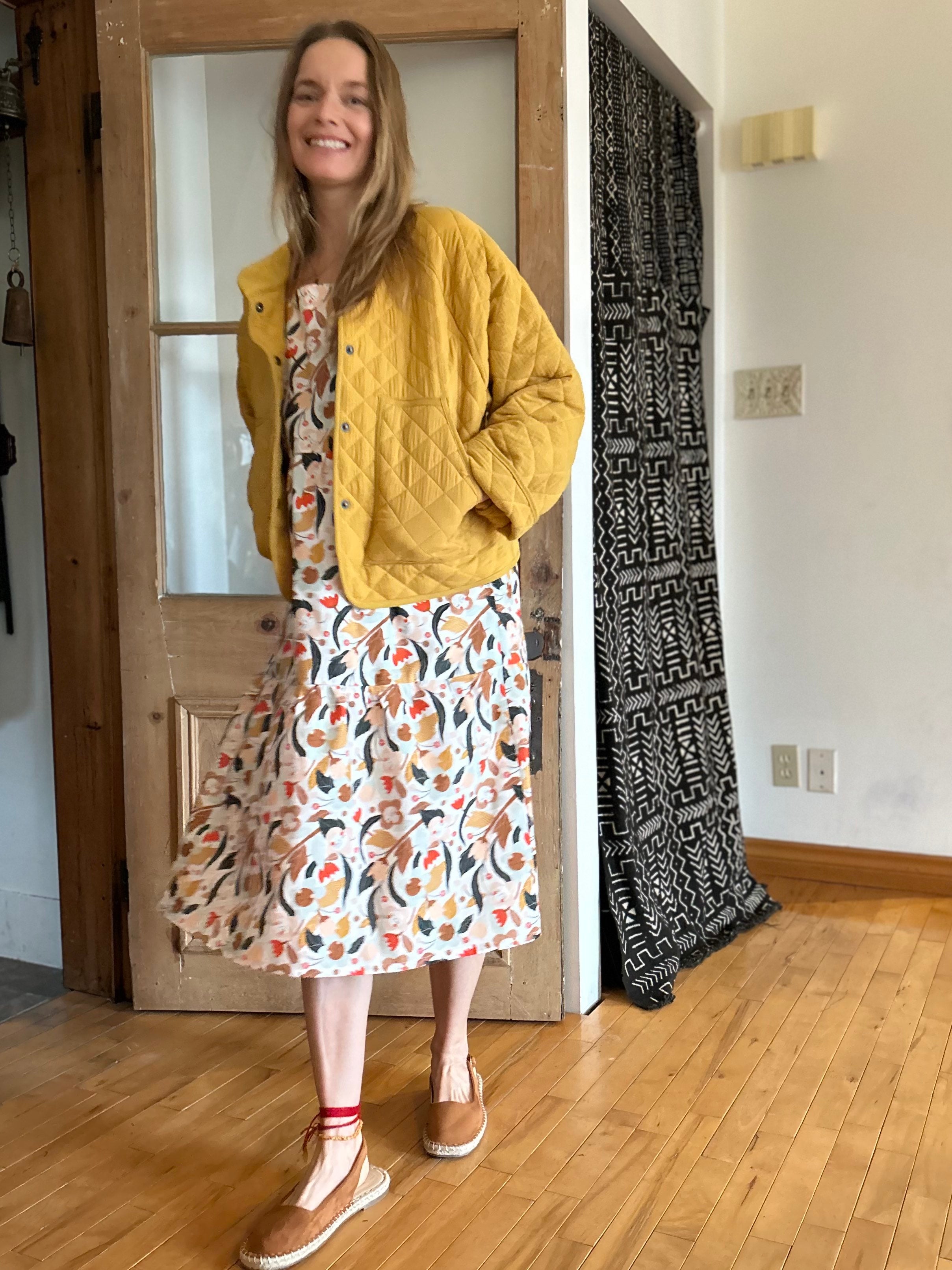 Veste Artemisia moutarde