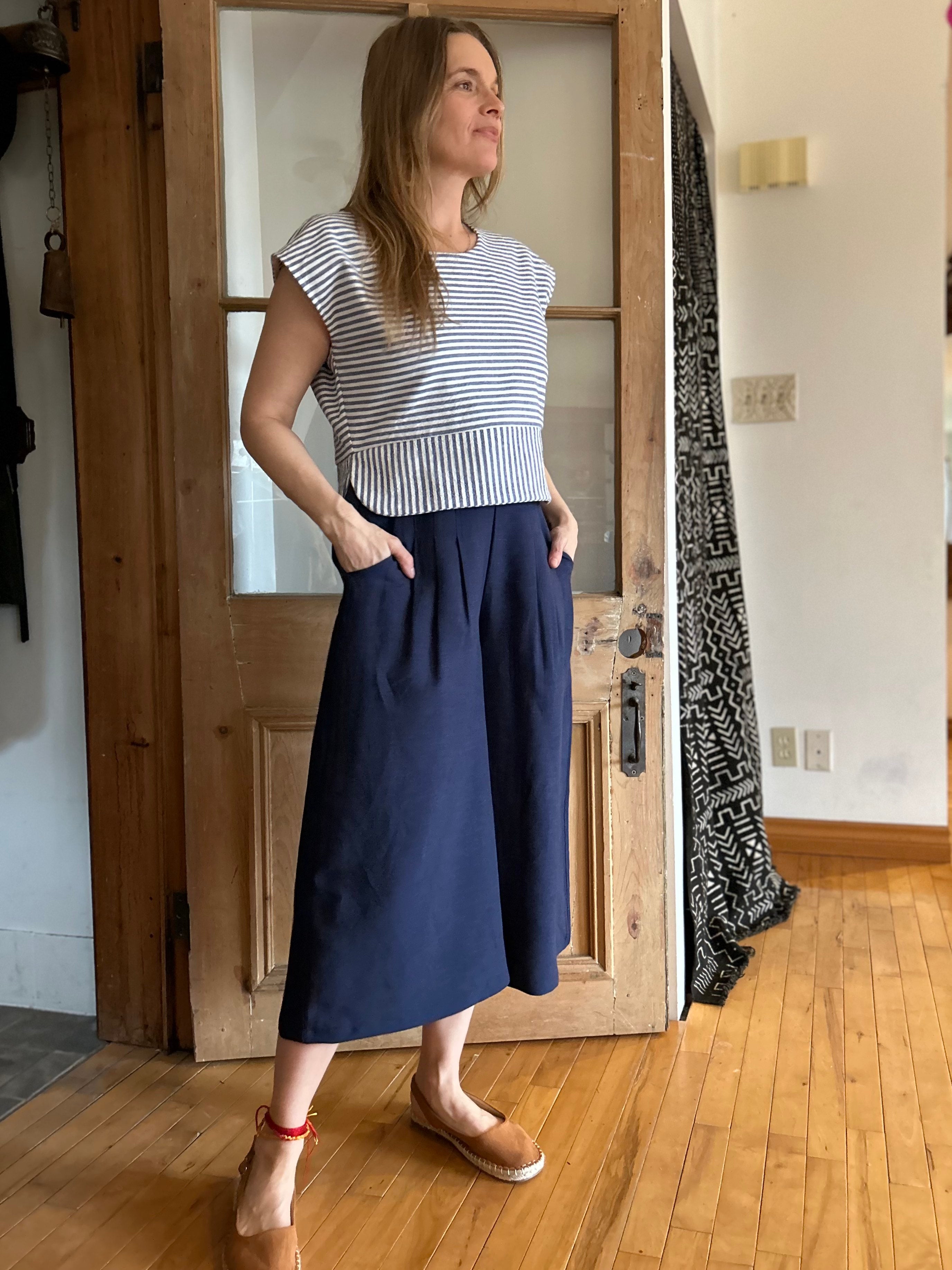 Pantalon Bégonia Indigo