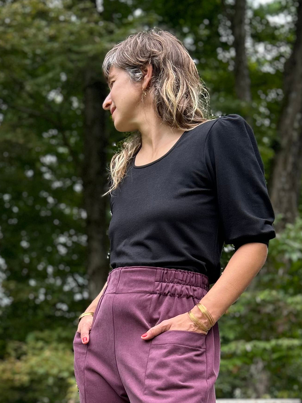 Top Margaux -noir