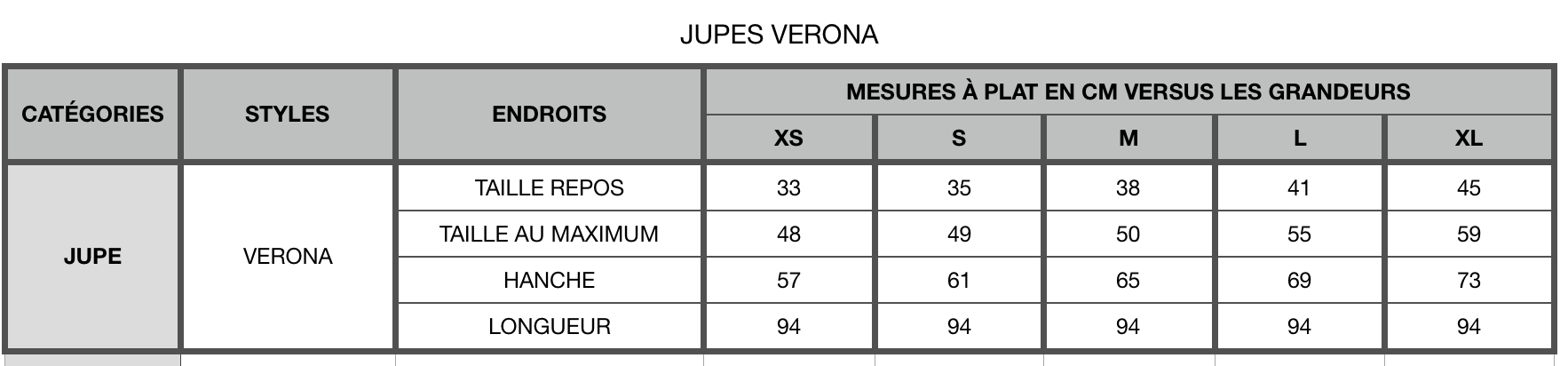Jupe Verona - Points charbon - KAZAK -