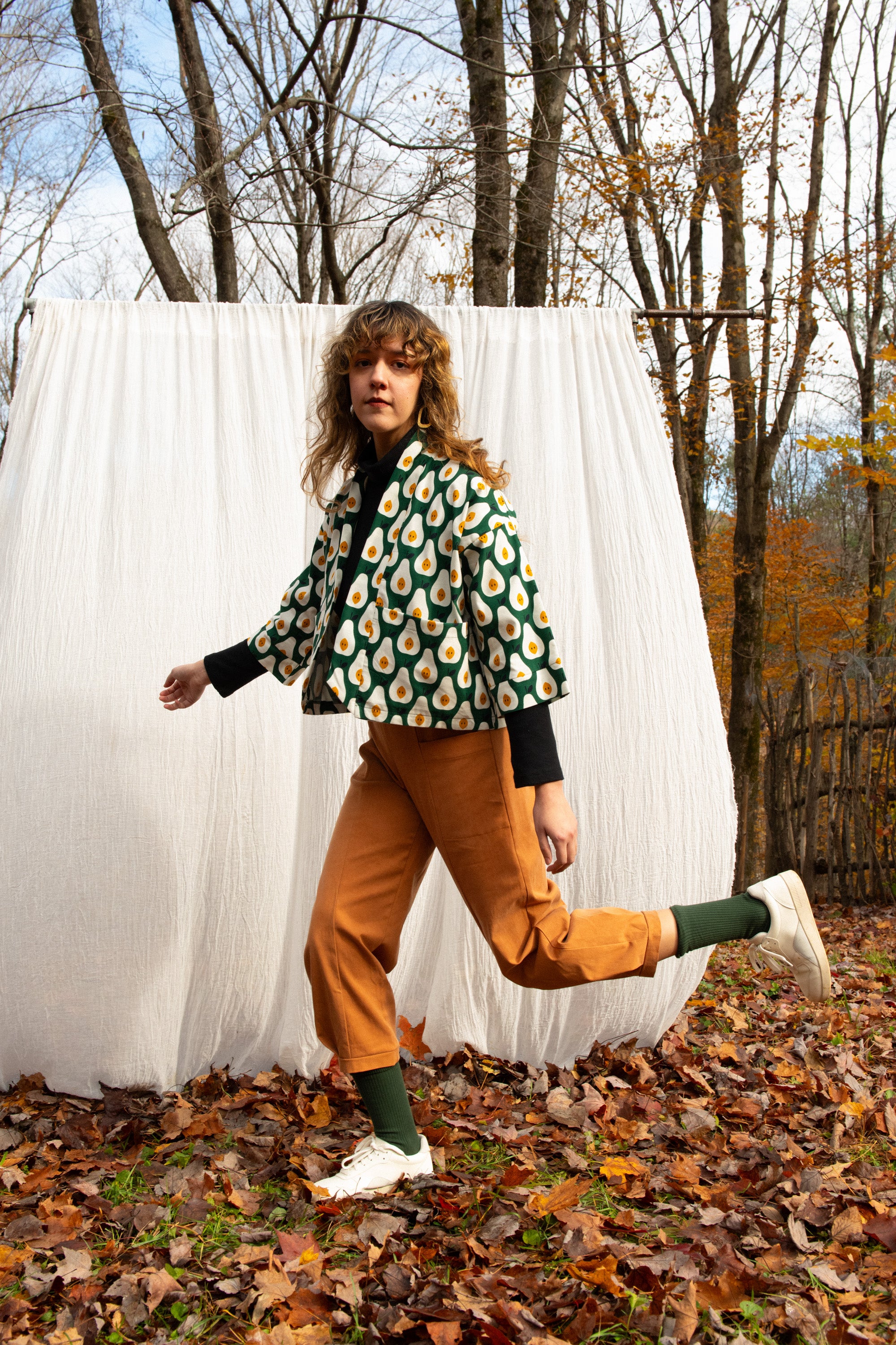 Pantalon NYSSA Terracotta -Lyocell coton OEKOTEX