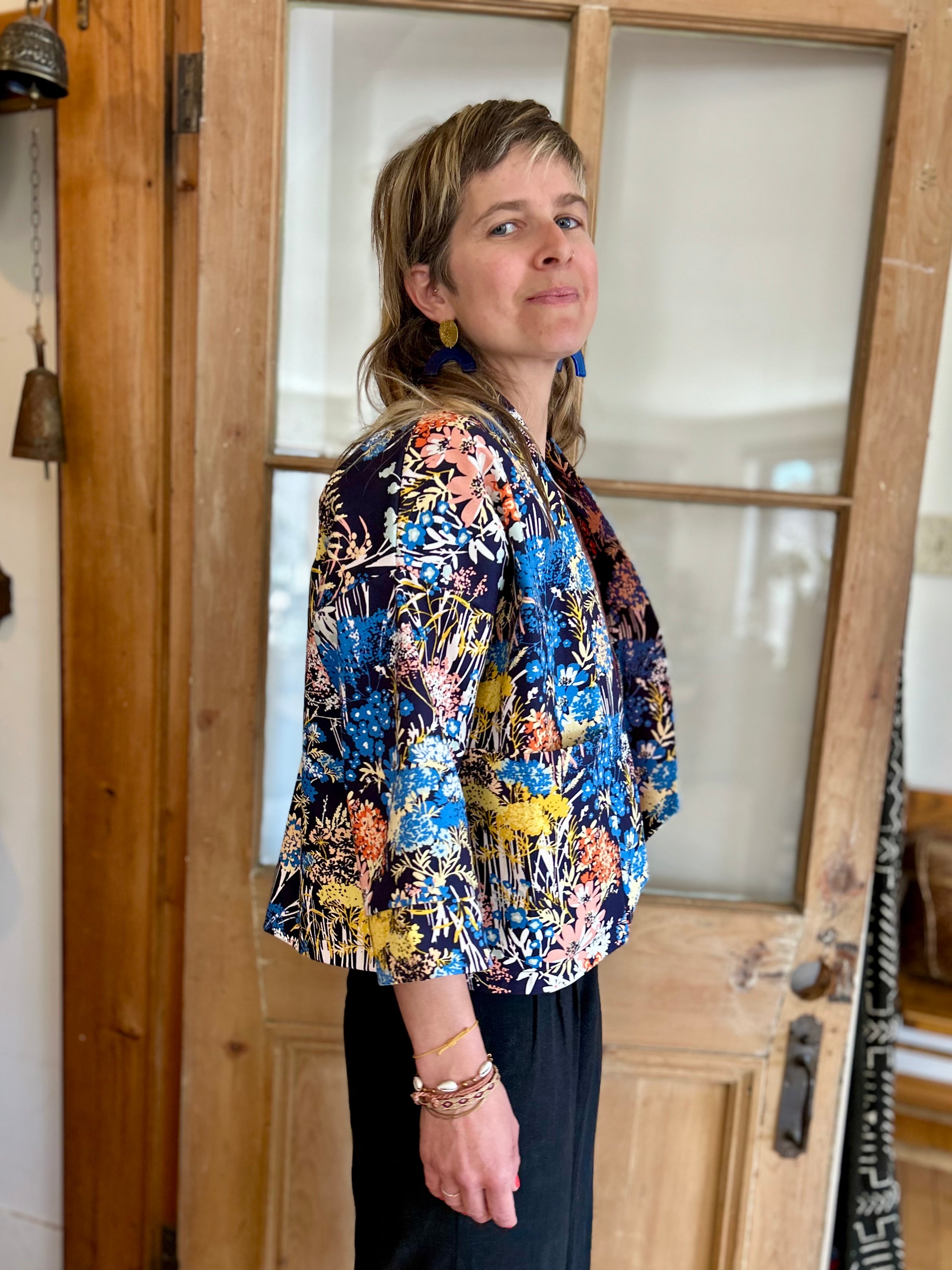 Veste kimono Magnolia- Prairie coton bio
